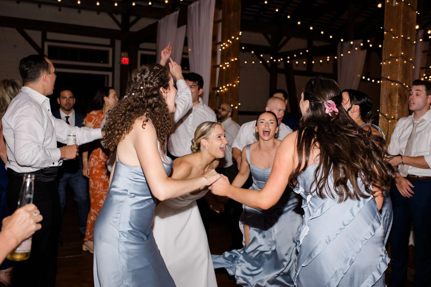 POV: You look over at your dance floor and it's pure, unadulterated JOY! ✨

These moments are why we do what we do. Seeing your guests connect, laugh, and let loose, totally lost in the music and the magic of your day? That's the ultimate reward. We'