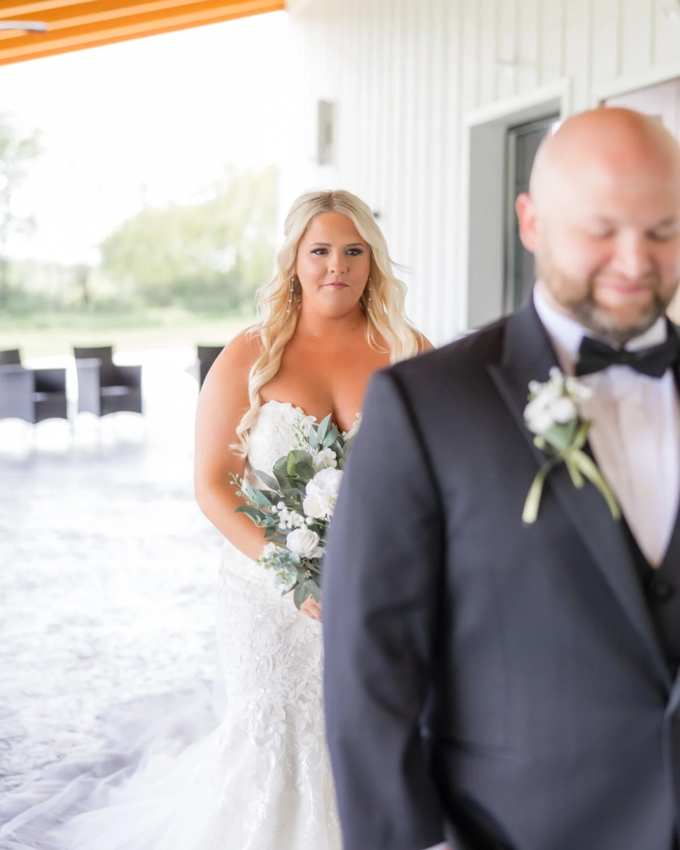 That First Look Feeling 🥹✨

From the slow approach to the sweet surprise&mdash;this first look had us feeling all the feels.

💐 Anticipation
😮 The reveal
😍 The reaction
💞 The connection
💋 The kiss

We&rsquo;ve said it before and we&rsquo;ll say