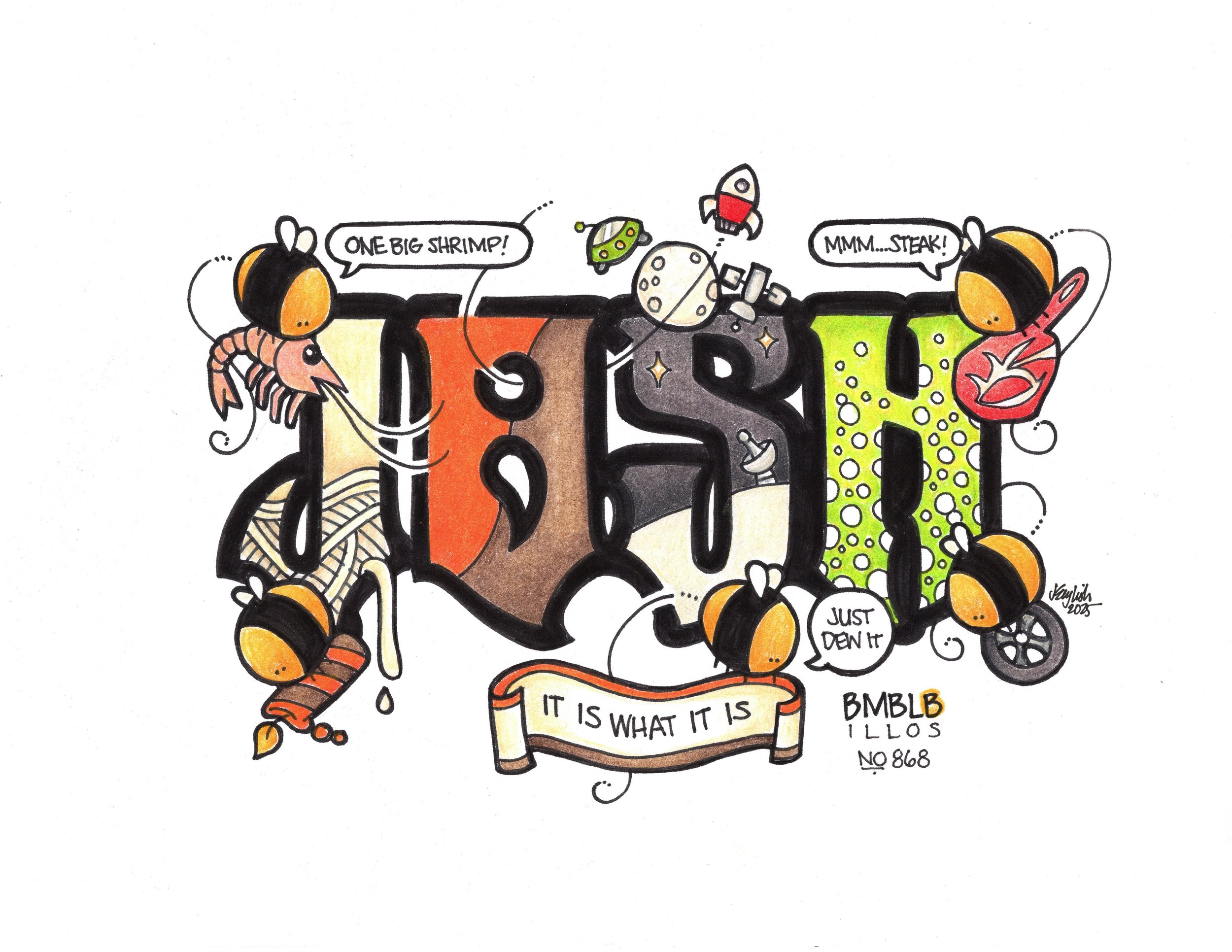 Josh birthday illustration 11x8.5