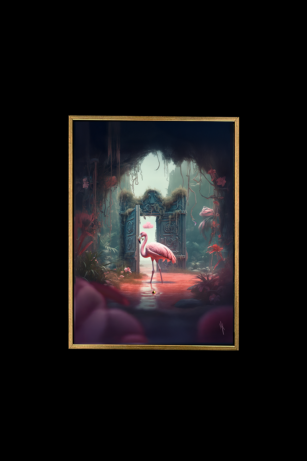 Key to the Infinite /// Art Basel Flamingo