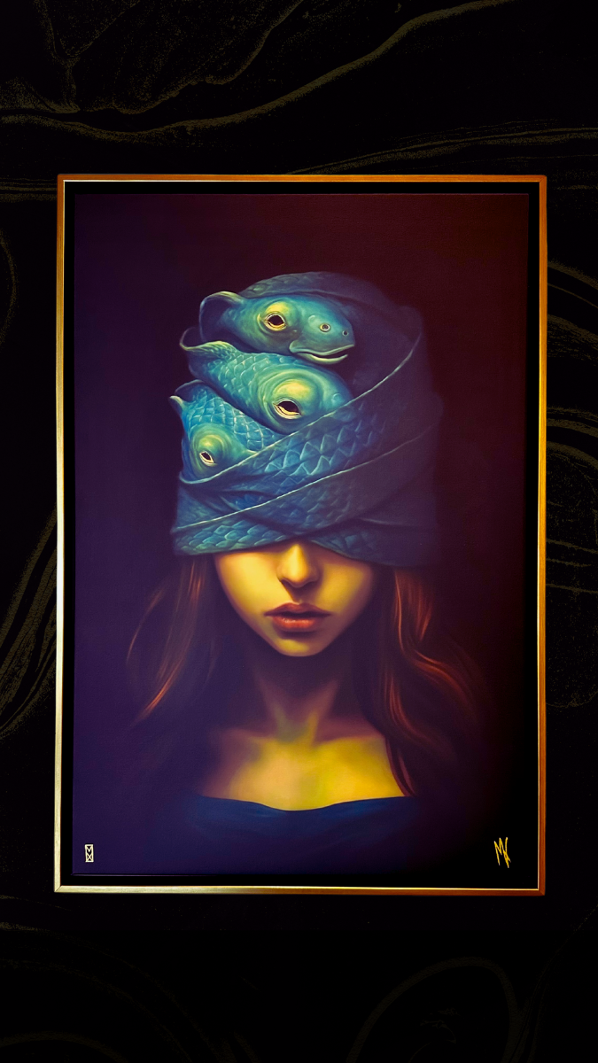MAD！キャンバスアート Justice of the Deep | Surreal Fine Art Canvas | MADX — MADX