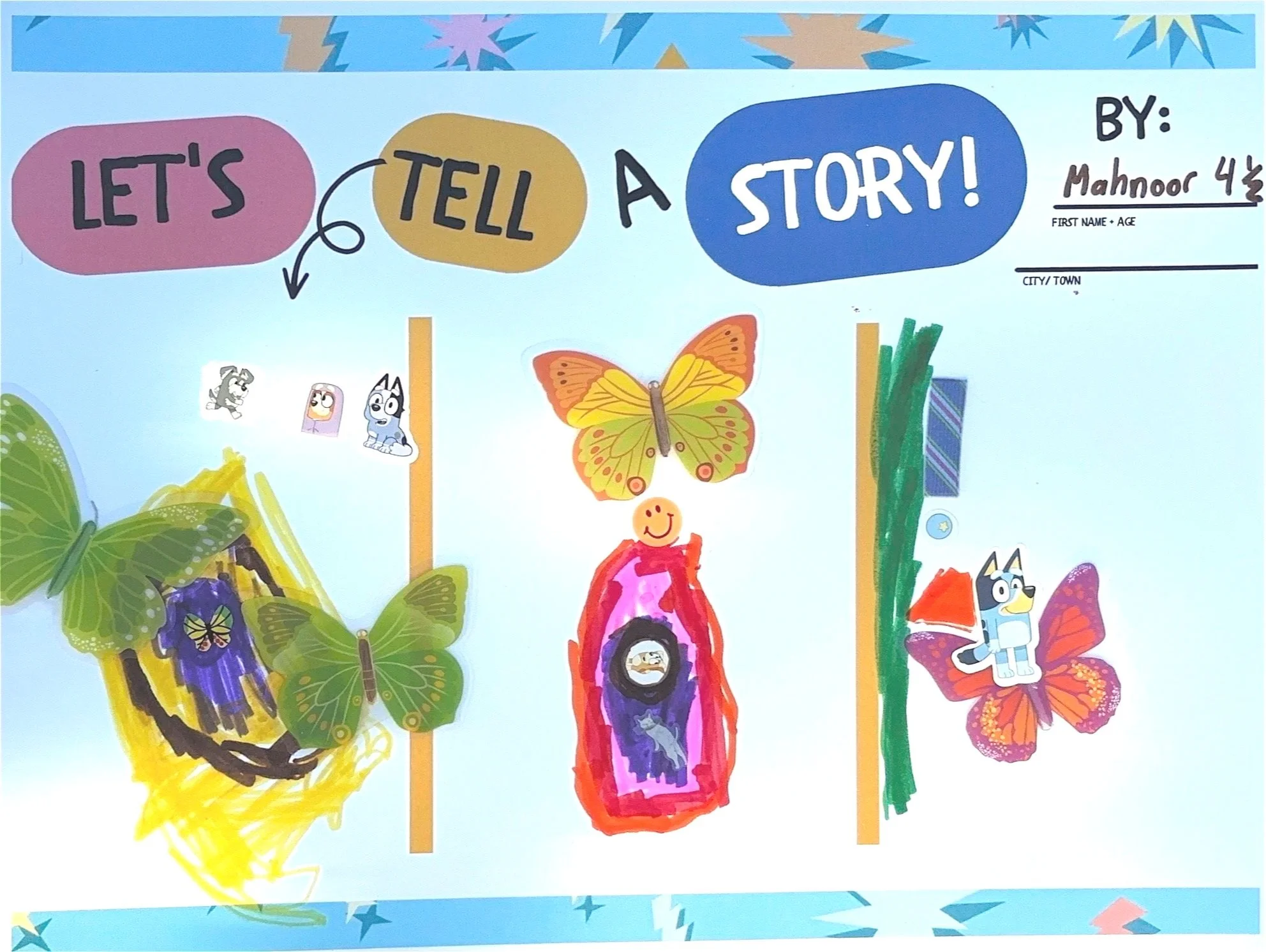 Mahnoor, Age 4.5