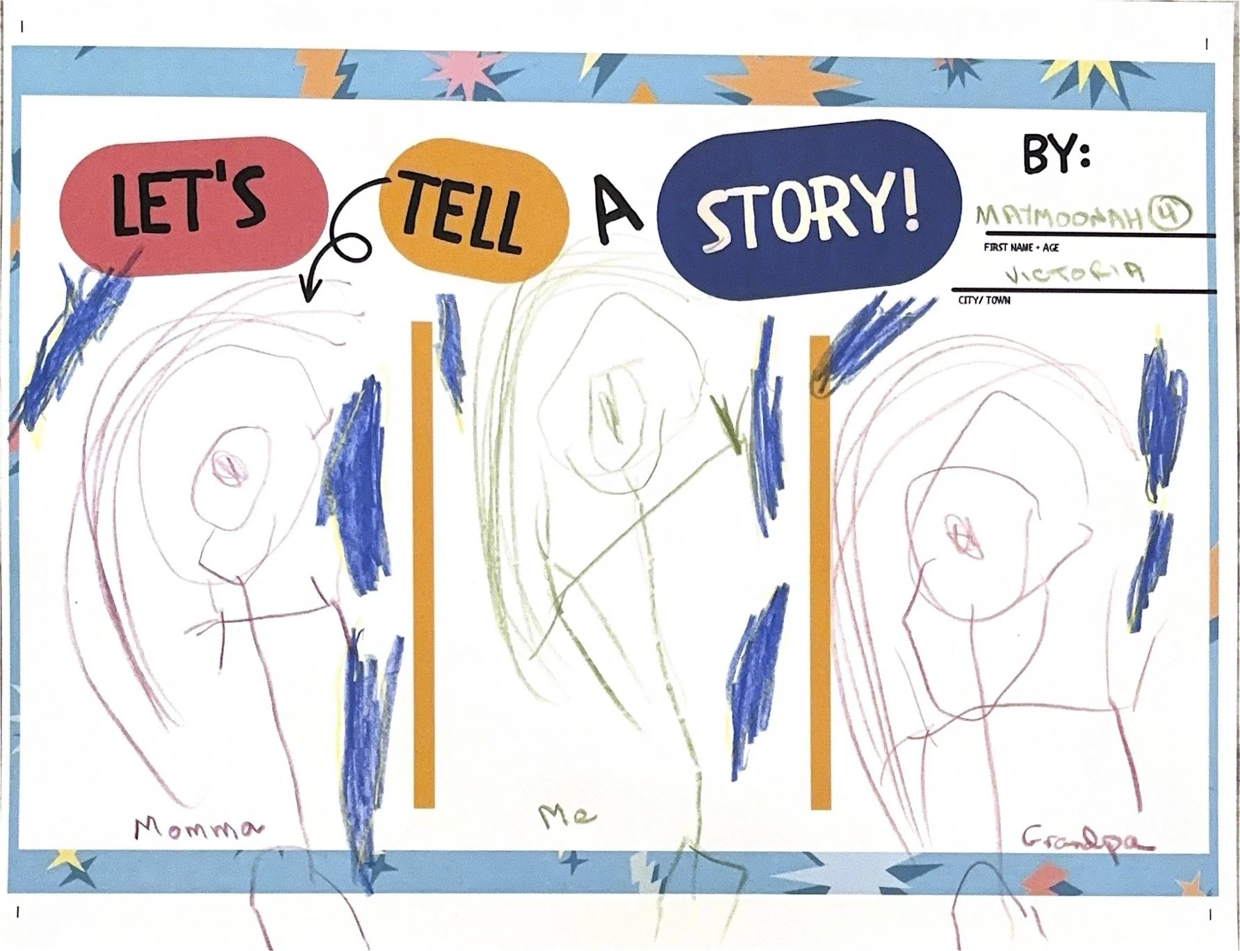 Maymoonah, Age 4, Victoria BC (Submission #2)