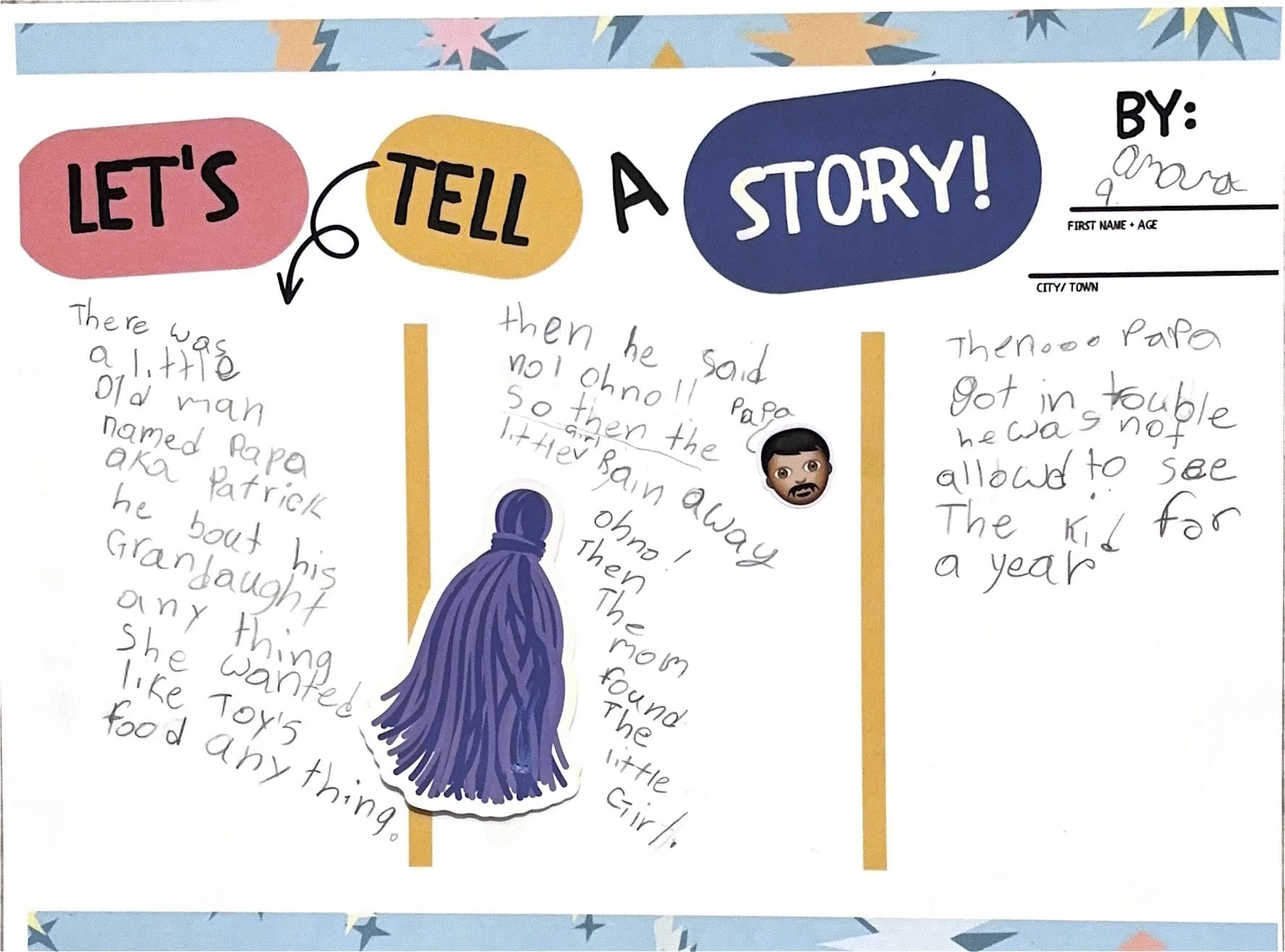 Amara, Age 9