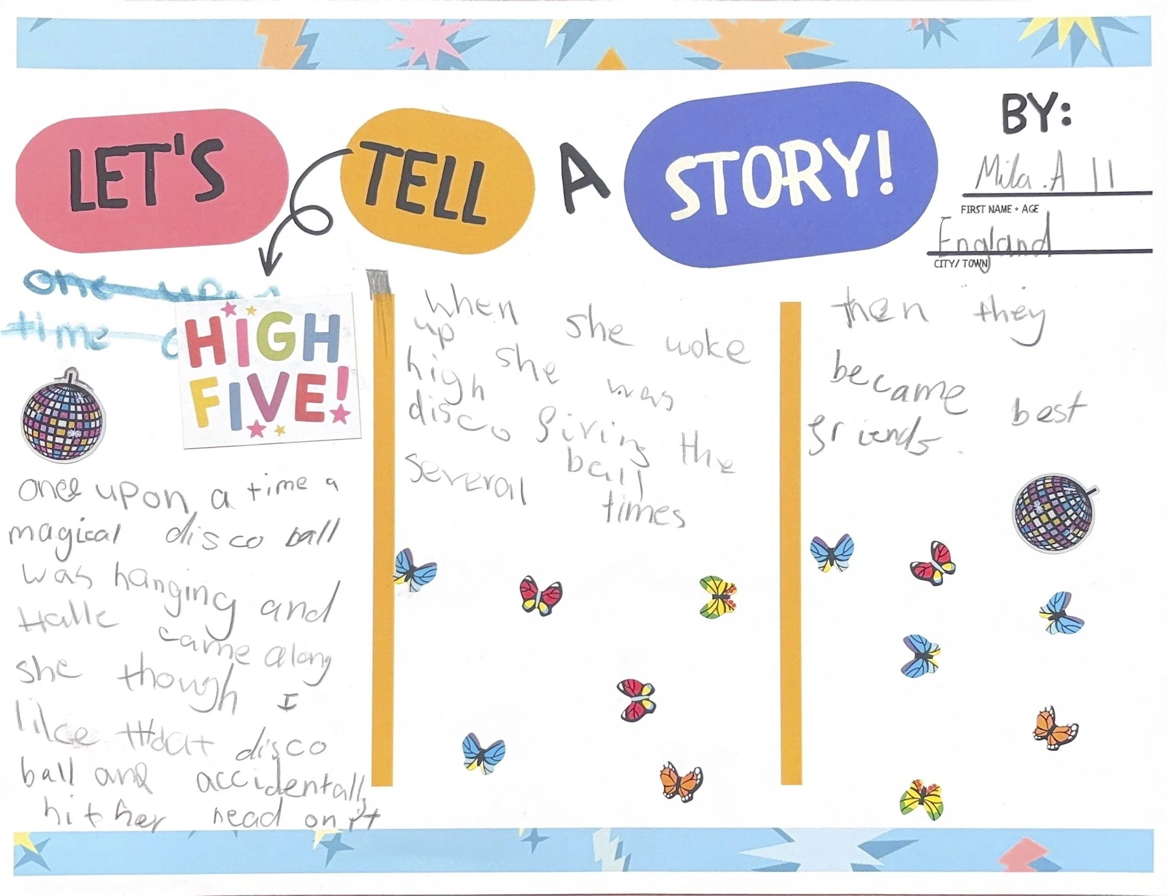 Mila A., Age 11, England 