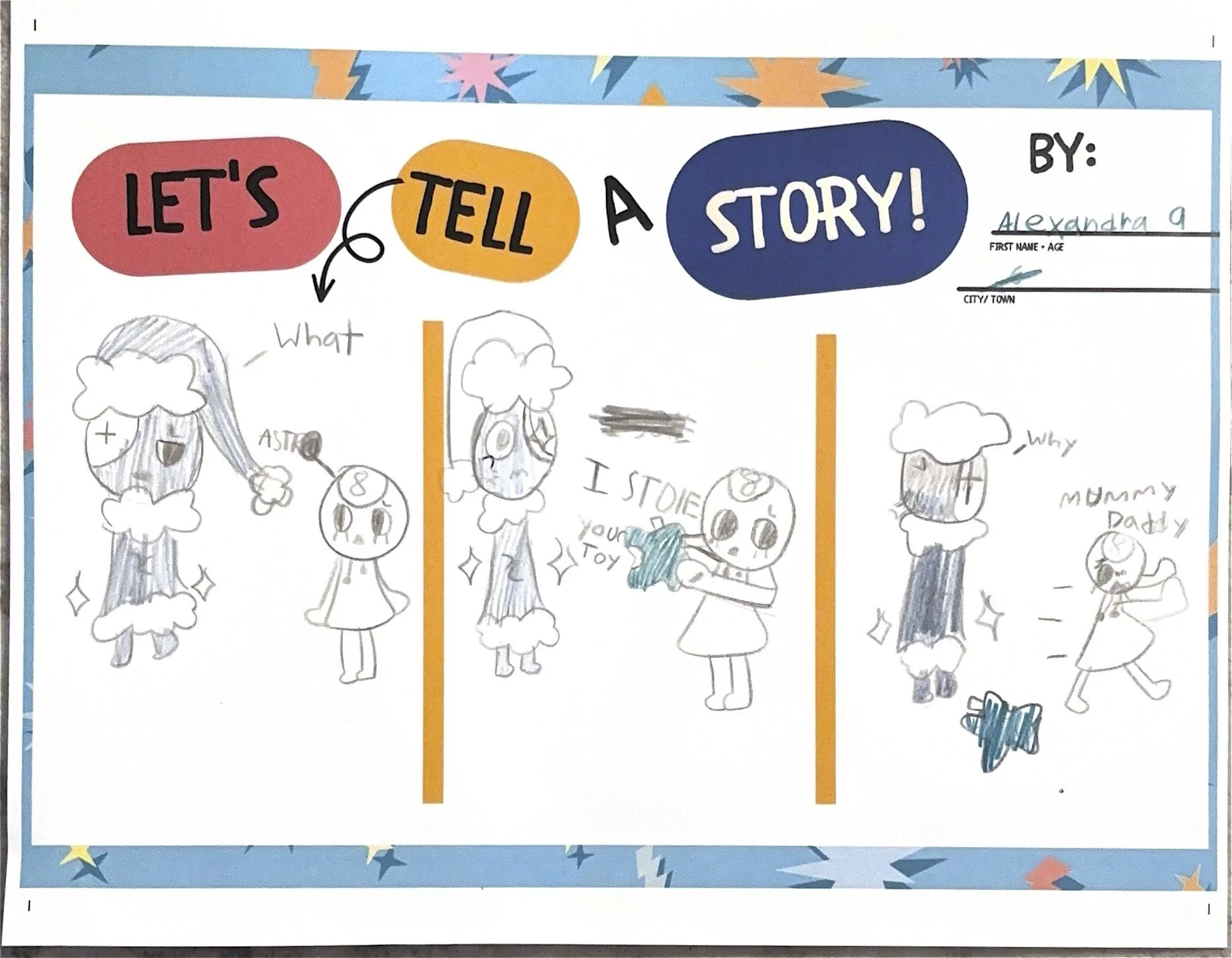 Alexandra, Age 9