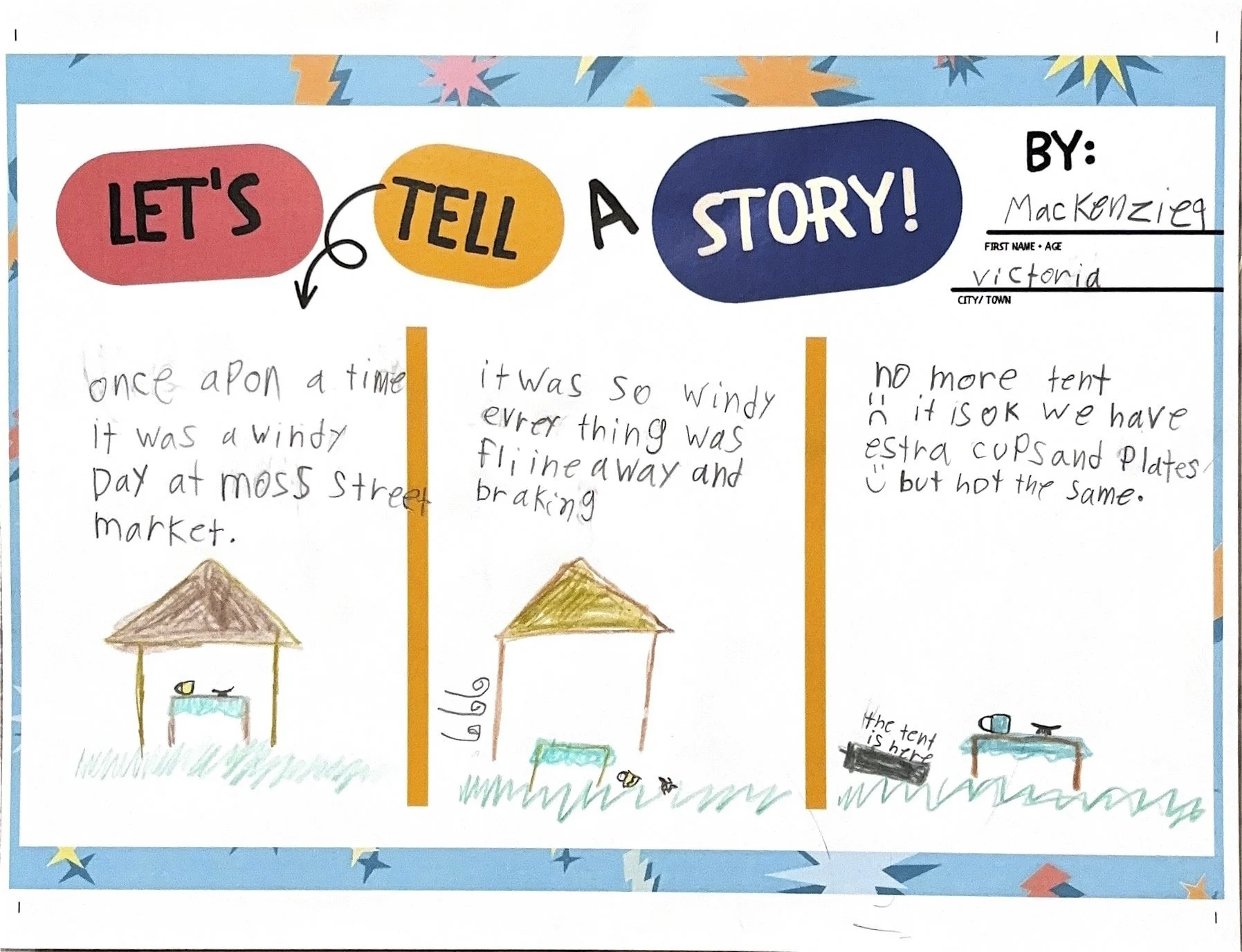 Mackenzie, Age 9, Victoria BC