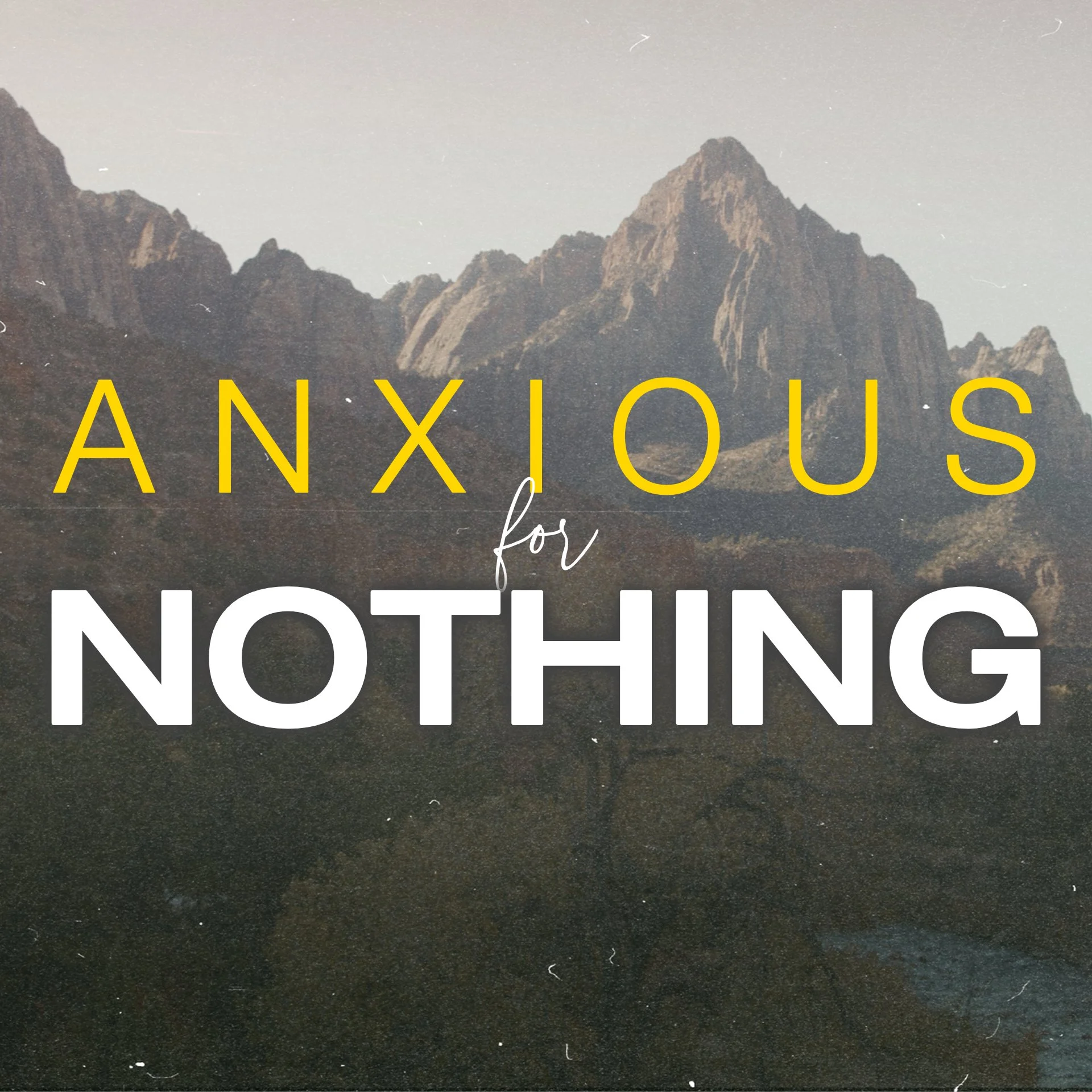 How to Stop Carrying Anxiety |Anxious for Nothing 