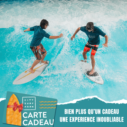 Bon cadeau session de surf adulte Lyon