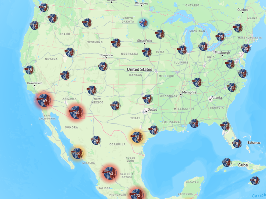 CFM Map
