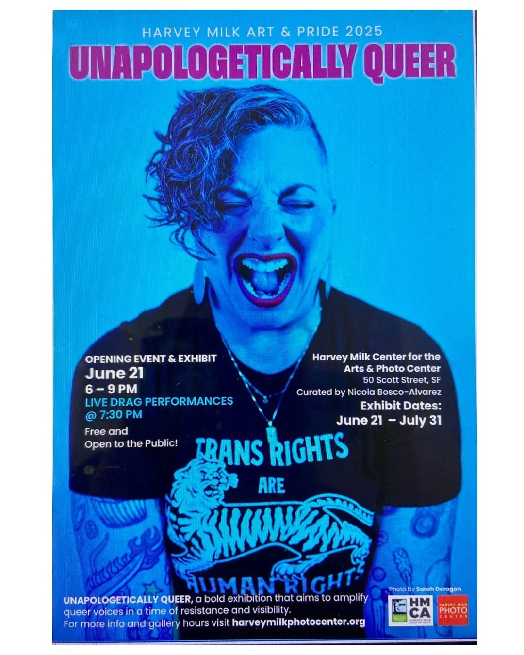 Harvey Milk Center for the Arts &amp; Photo Center&nbsp; Annual Art + Pride Exhibition