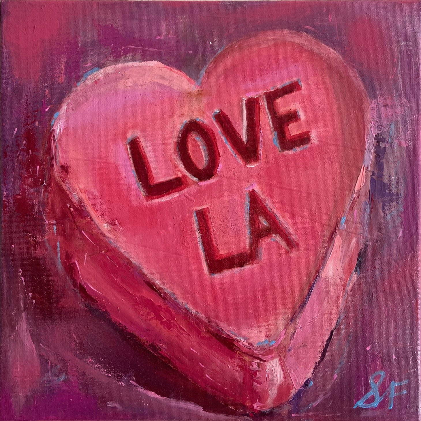 Love LA Candy Heart