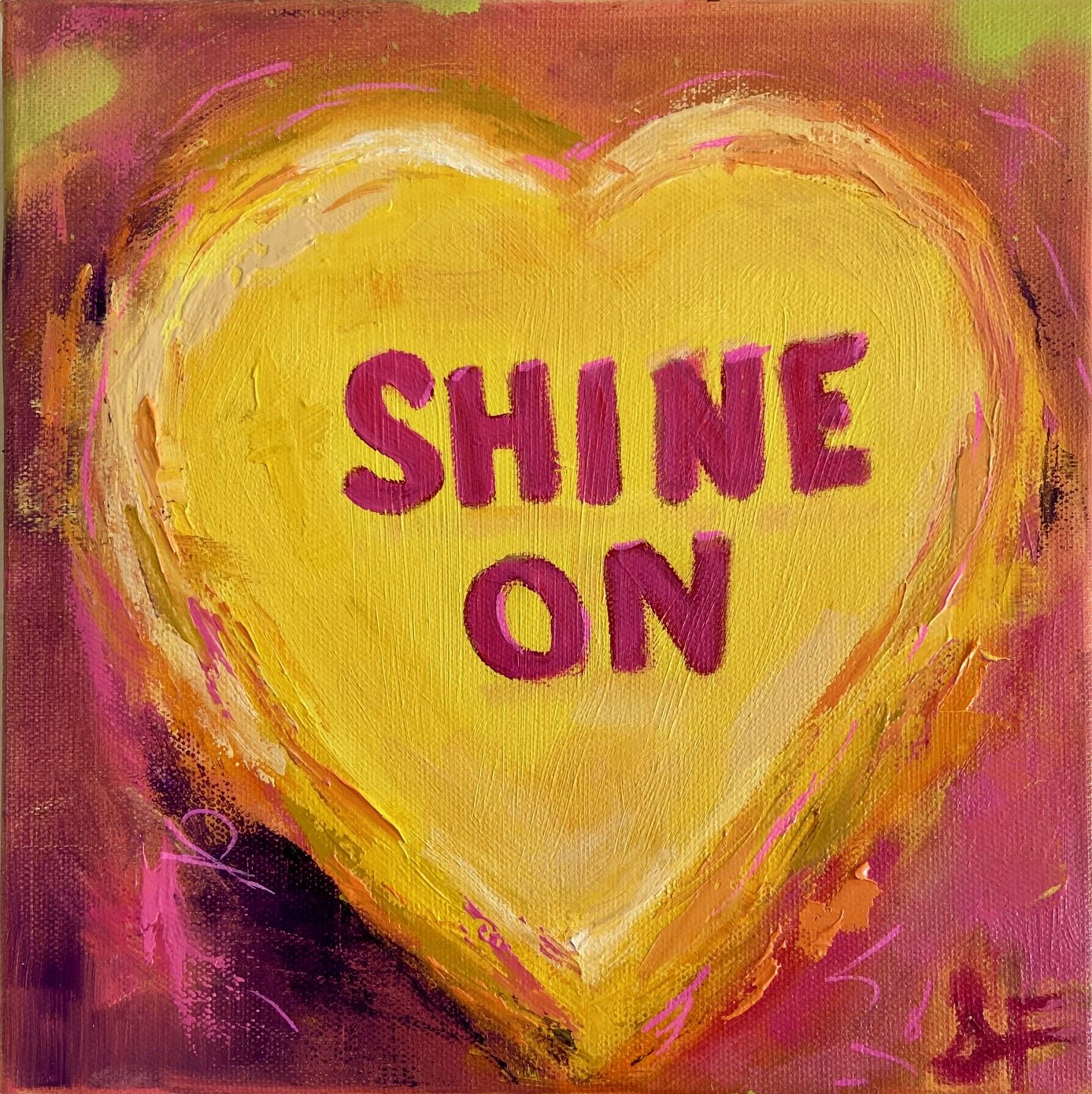 Shine On Candy Heart