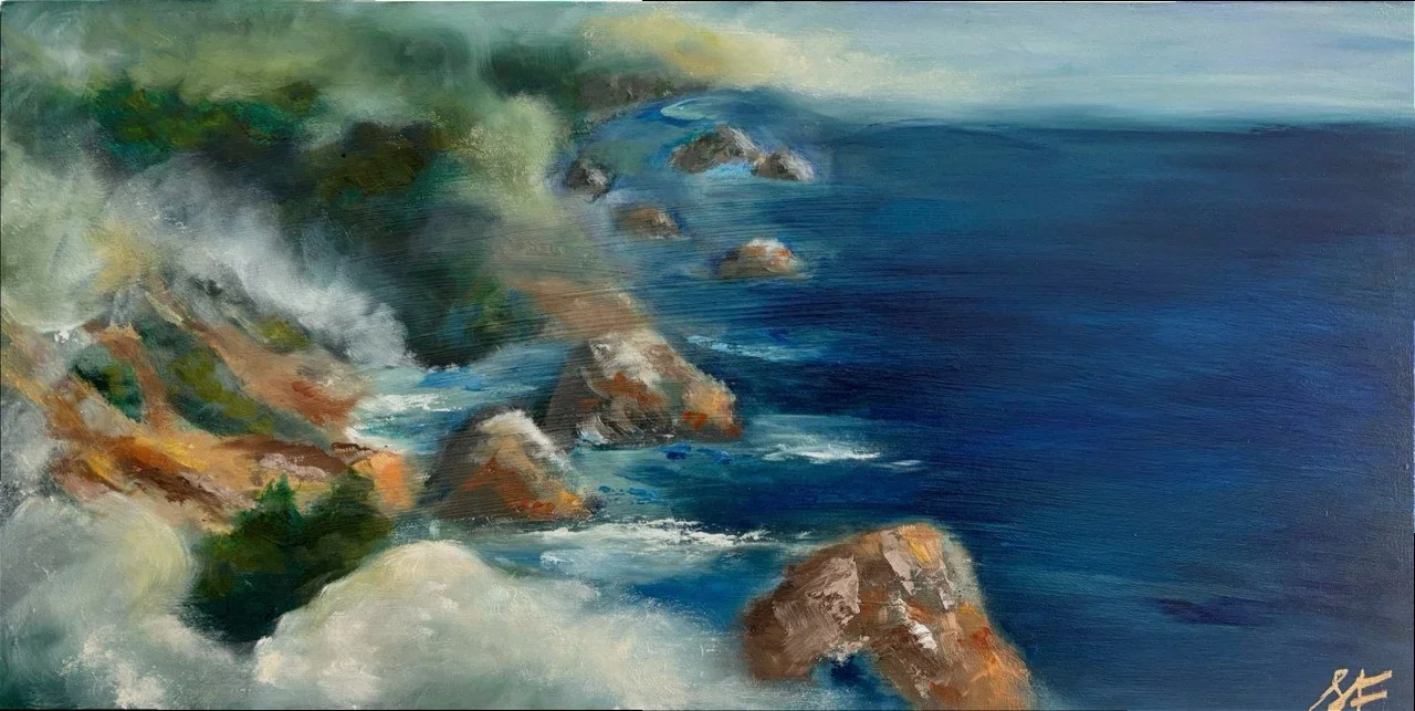 Cradled Coast_12x24_oiloncradledwoodpanel_Shaney Fago_2026.jpg
