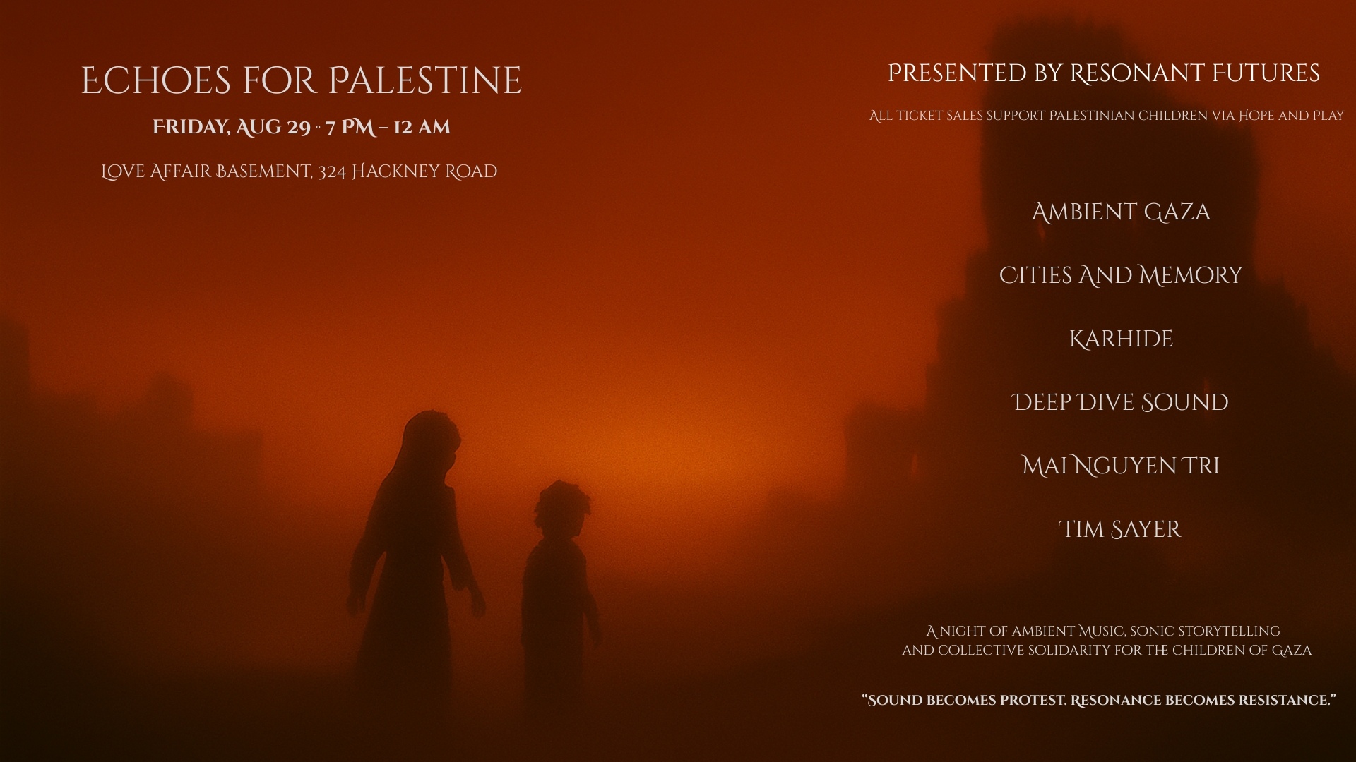 Echoes for Palestine - Fundraiser