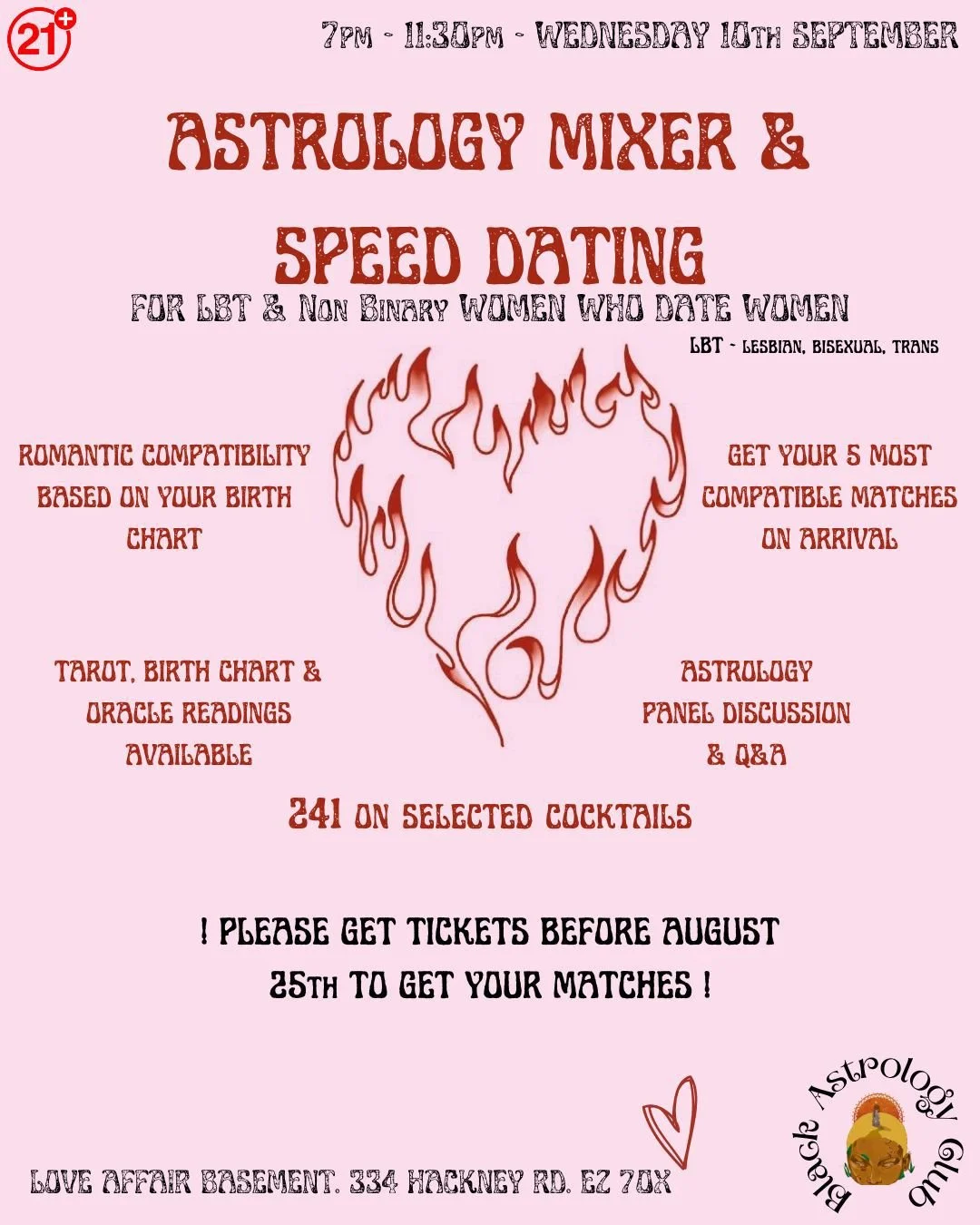 Astrology Speed Dating + Mixer with Black Astrology Club!