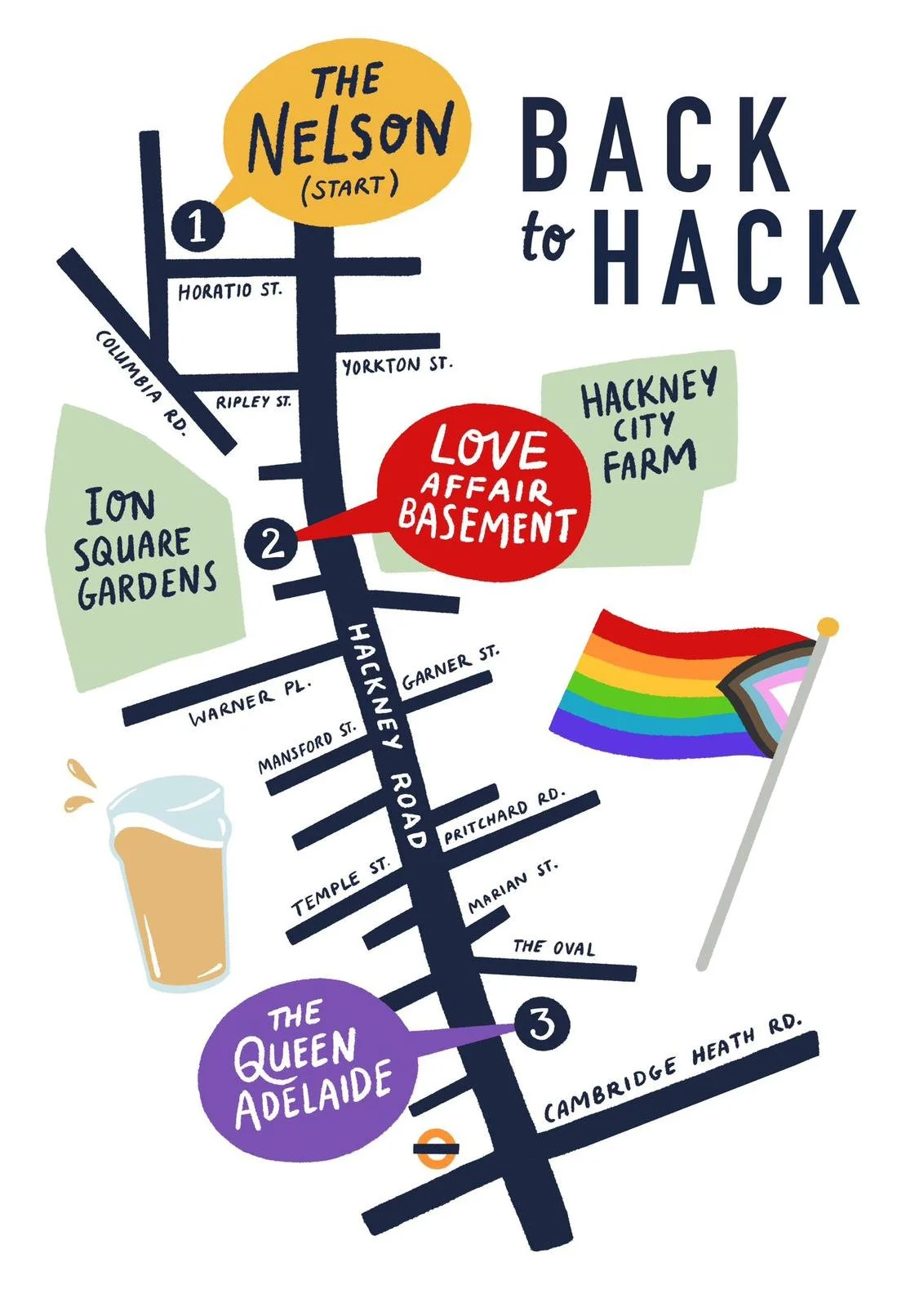 Back 2 Hack | A Queer Pub Crawl