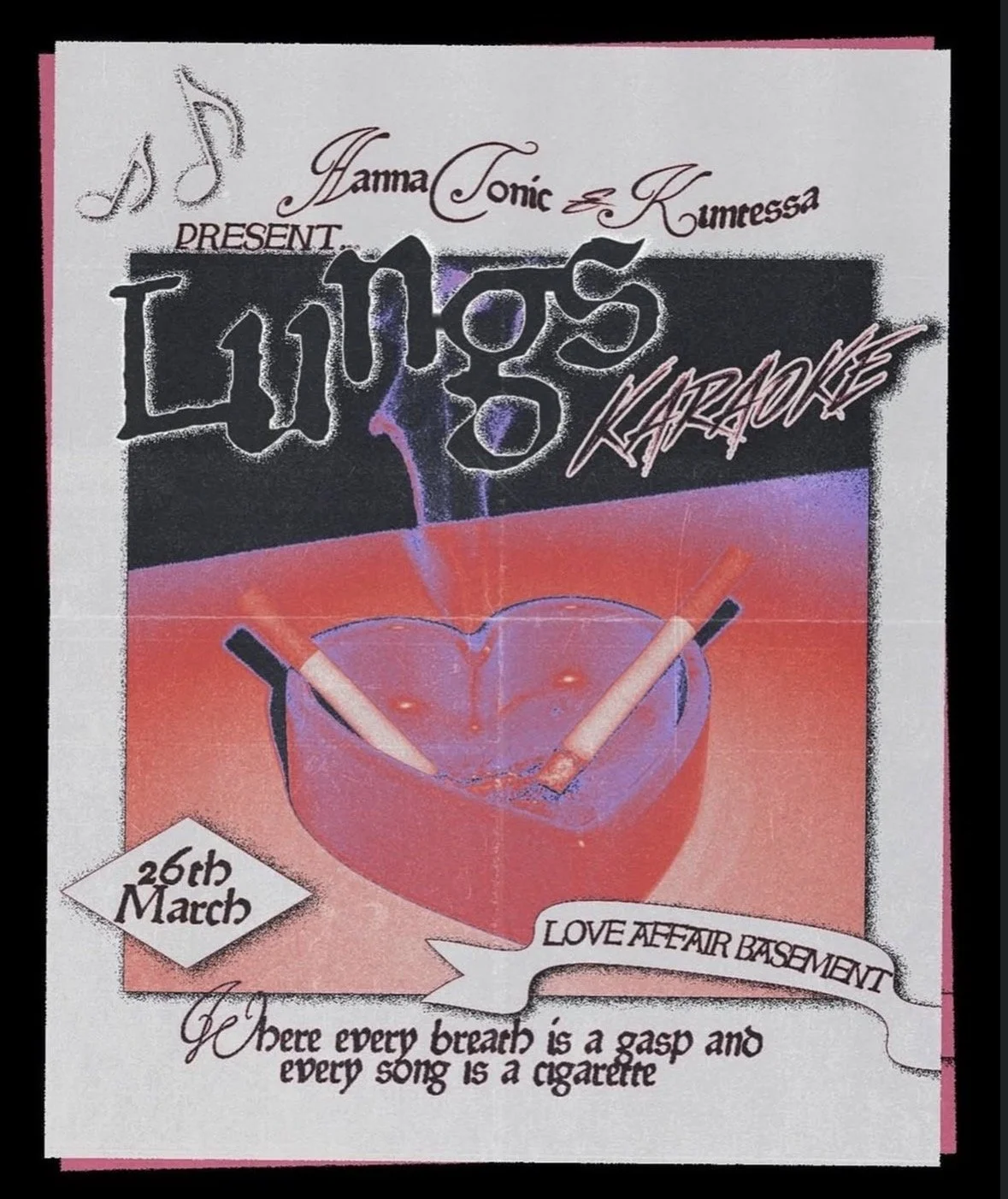 LUNGS karaoke w/ Kuntessa &amp; Hanna Tonic 