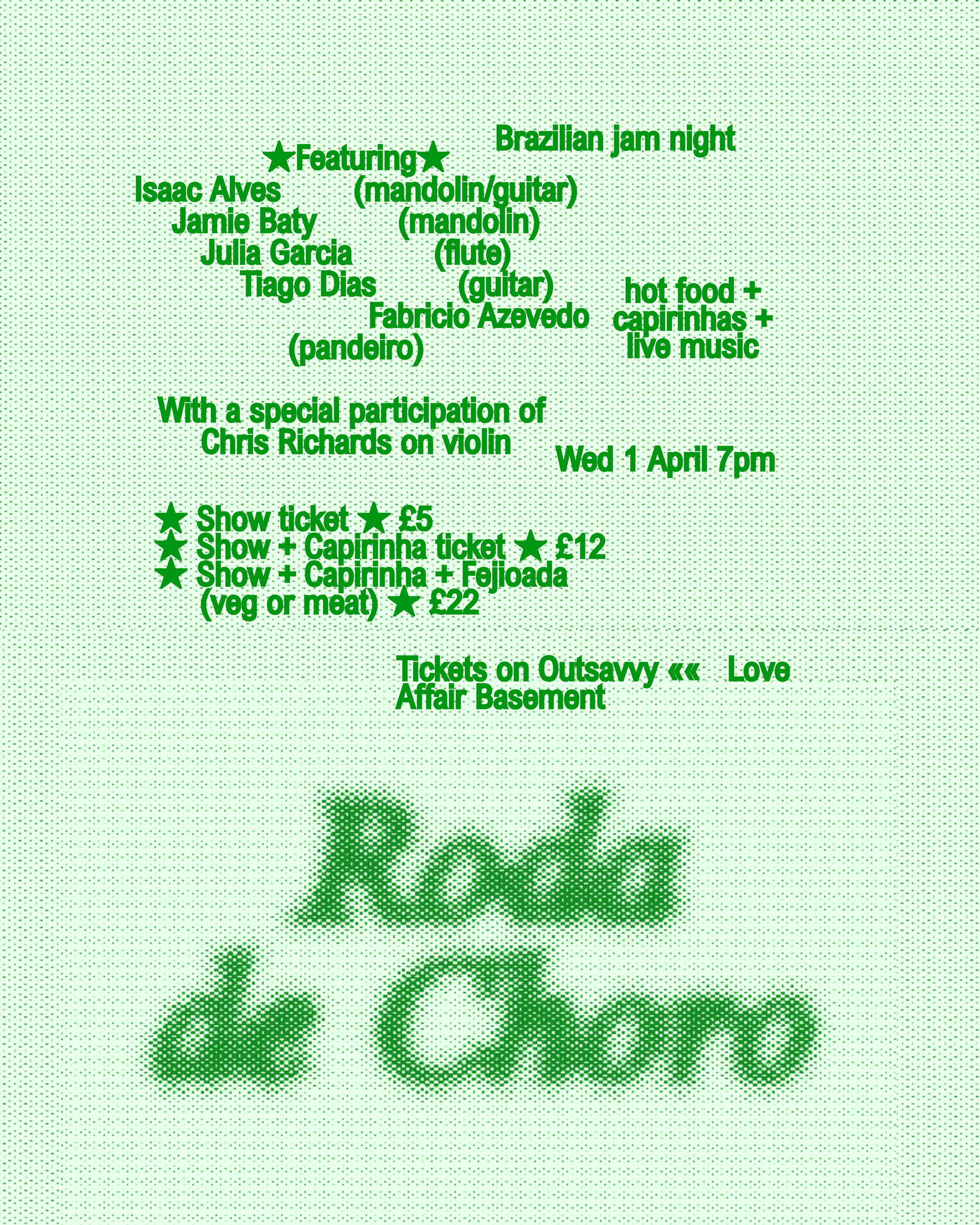 Roda De Choro Jam Night