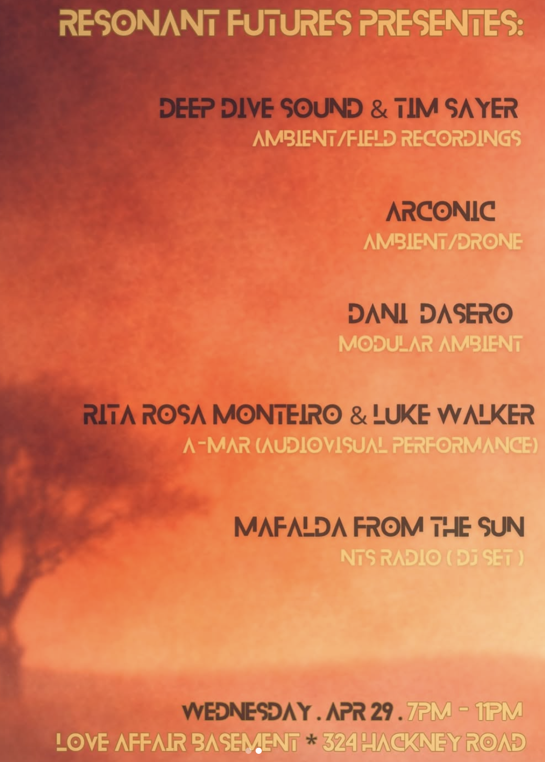 Resonant Futures presents Maasai Land: Red Tribe