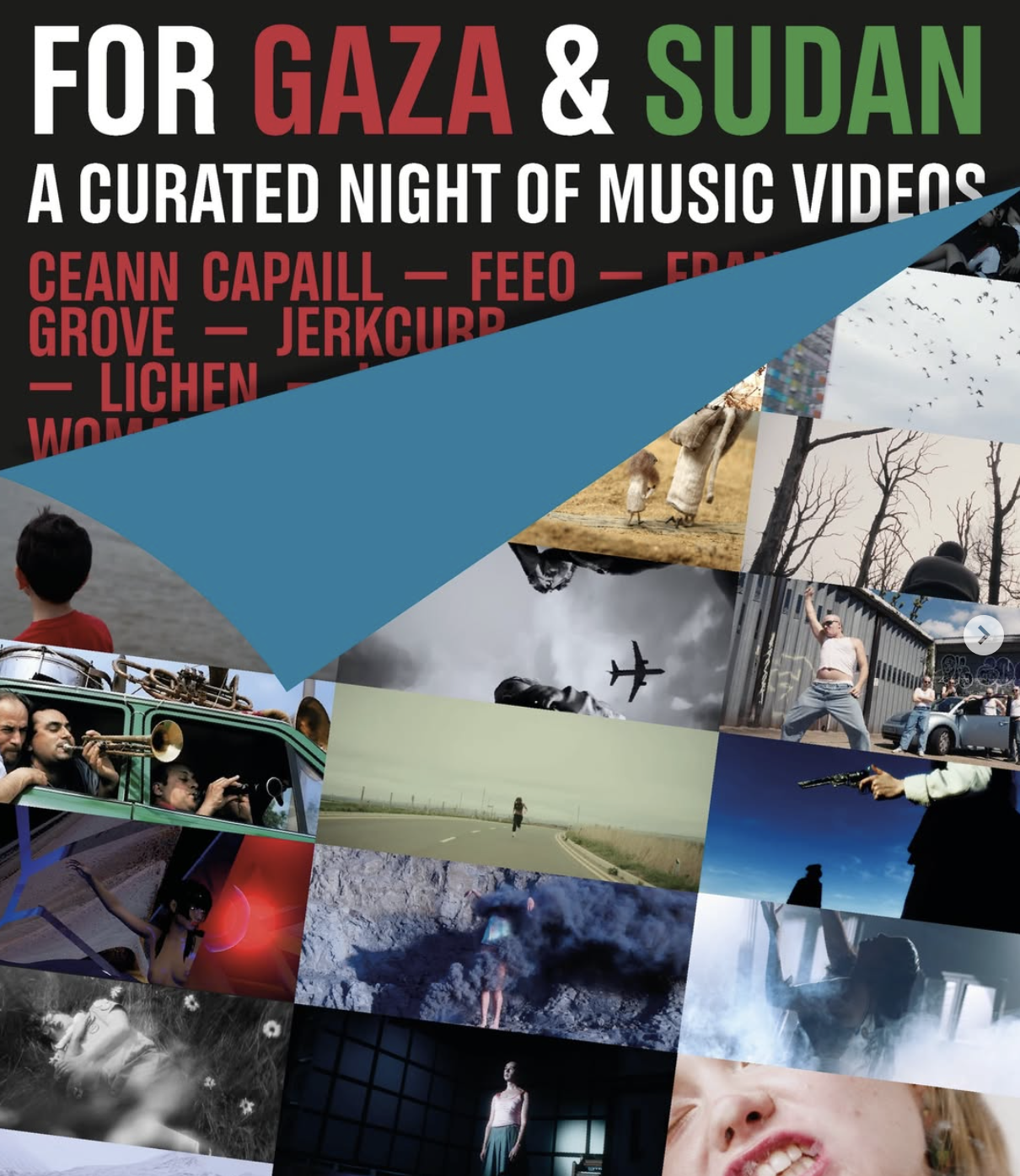 For Gaza and Sudan: A Curated Night of Music Videos