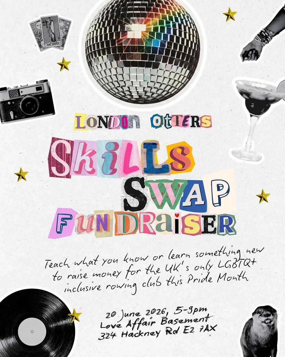 London Otters' Skill Swap Fundraiser