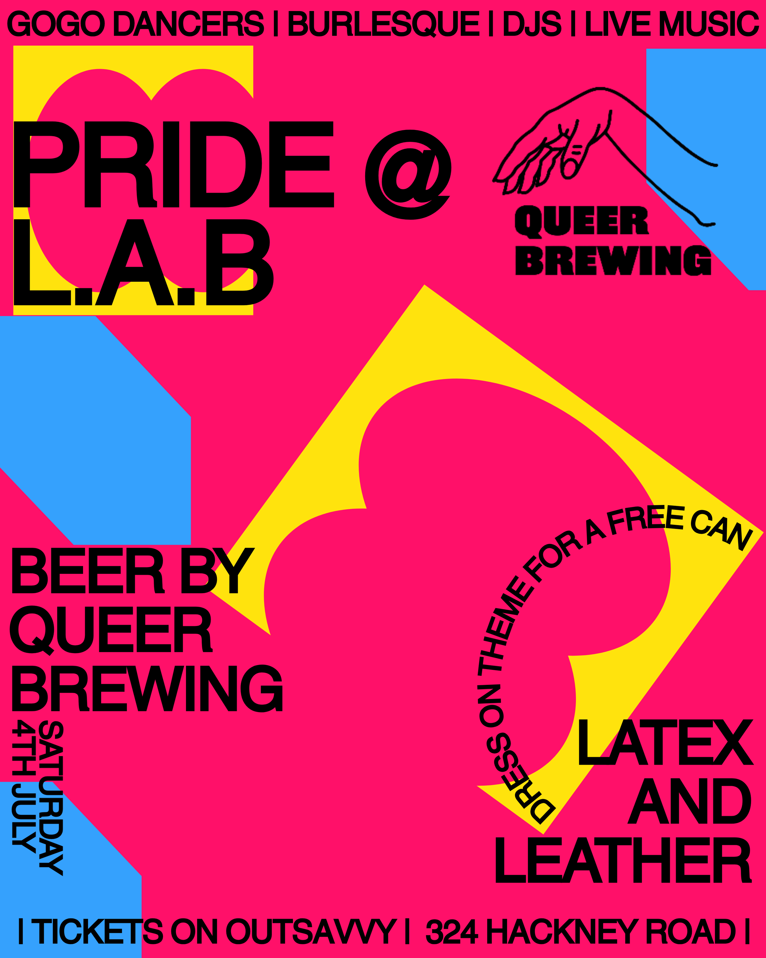 Pride @ L.A.B with Queer Brewing