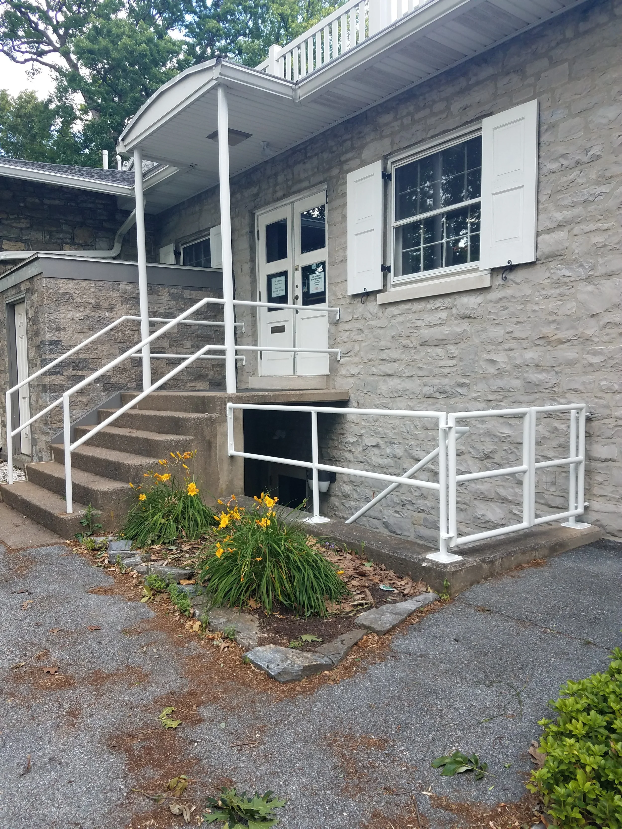 Custom Steel Safety Railings for Paxton Presbyterian Church in ...