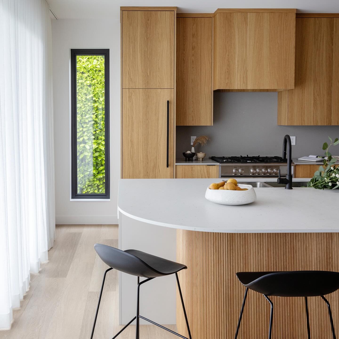 There&rsquo;s something about a home that just feels like a soft place to land.

This one was all about that &mdash; gentle curves, warm wood, and natural light in all the right spots. A calm, intentional space that quietly supports everyday life.

W