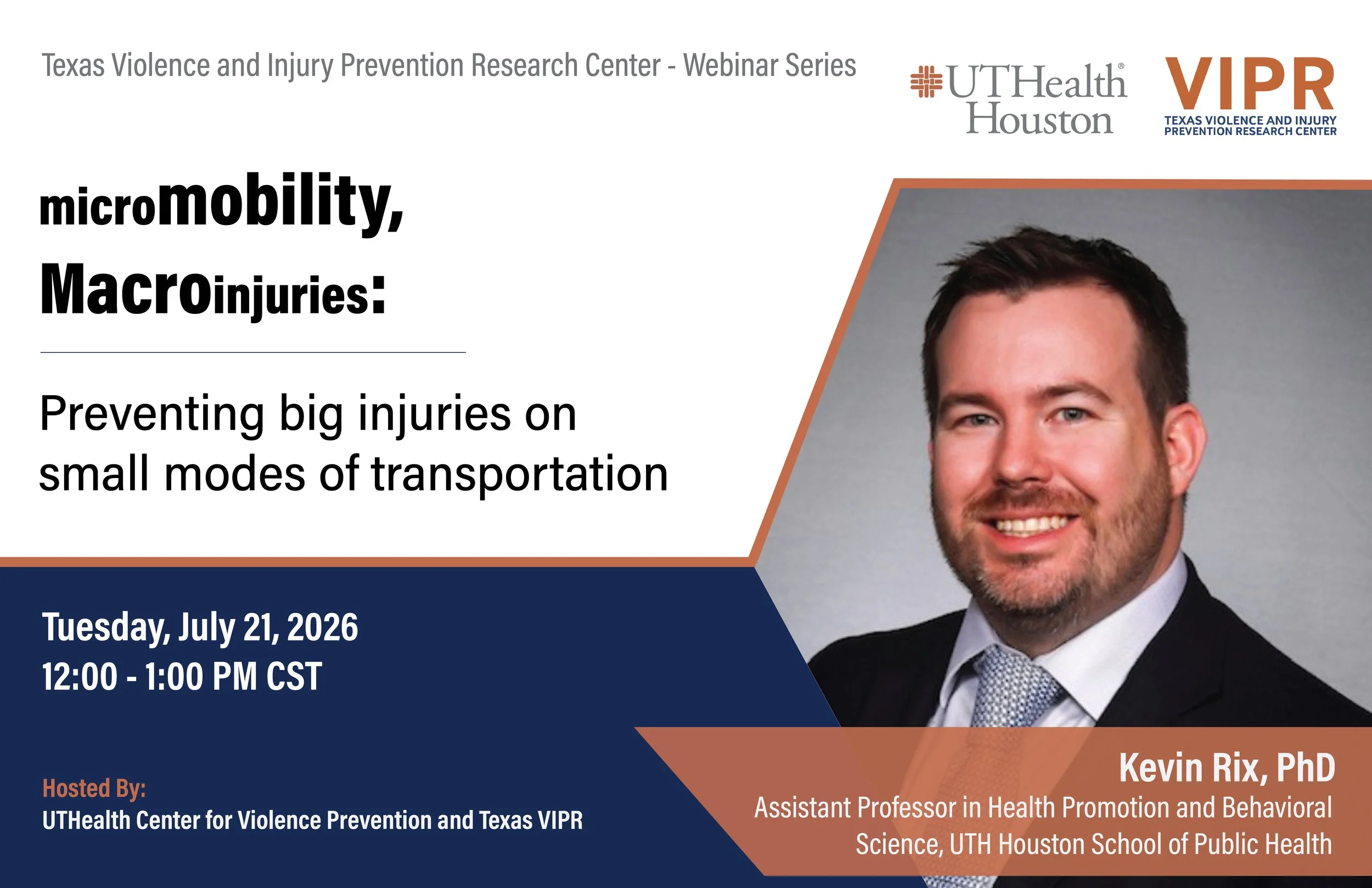 Texas VIPR Webinar Series