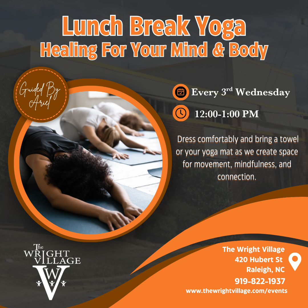 Project Bloom x The Wright Village: Midweek Reset Yoga Series