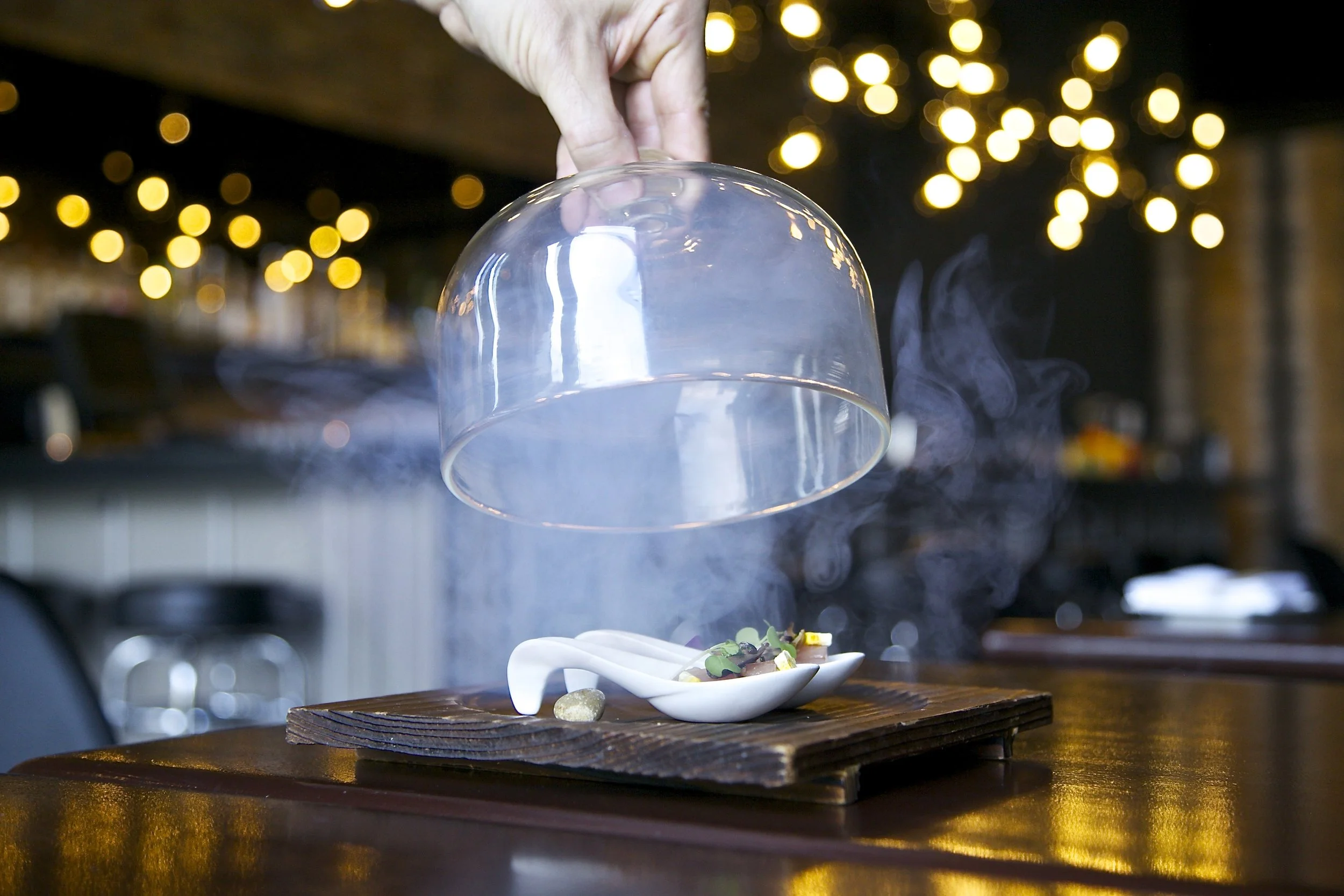 juno smoked sashimi