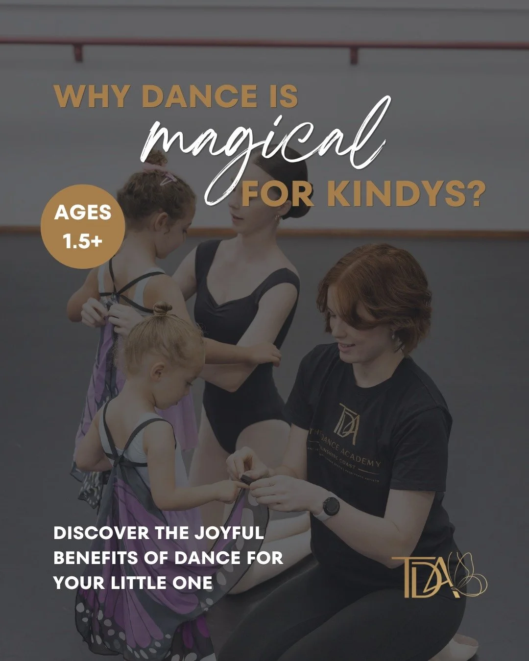 Why Dance is Magical for Kindys ✨🦋

From building confidence and coordination to fostering friendships and supporting school readiness, our Little Wings program is so much more than just dance. It&rsquo;s a place where little ones feel safe, support