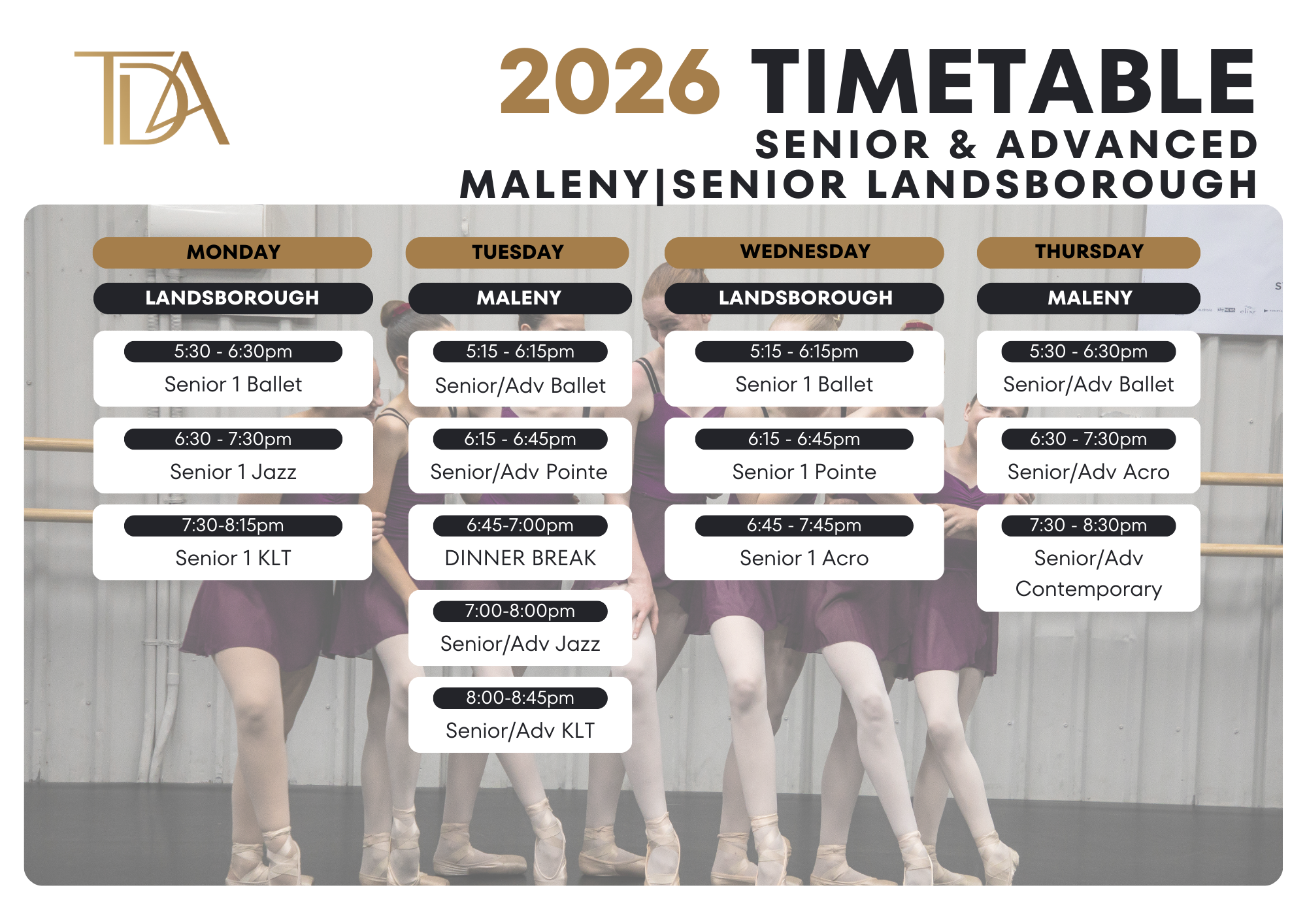 Advanced | Ages 14+ — The Dance Academy Sunshine Coast