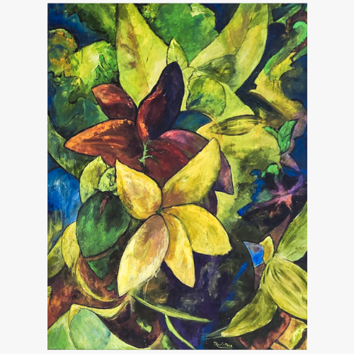 Flower Dream: Original Floral Oil Painting