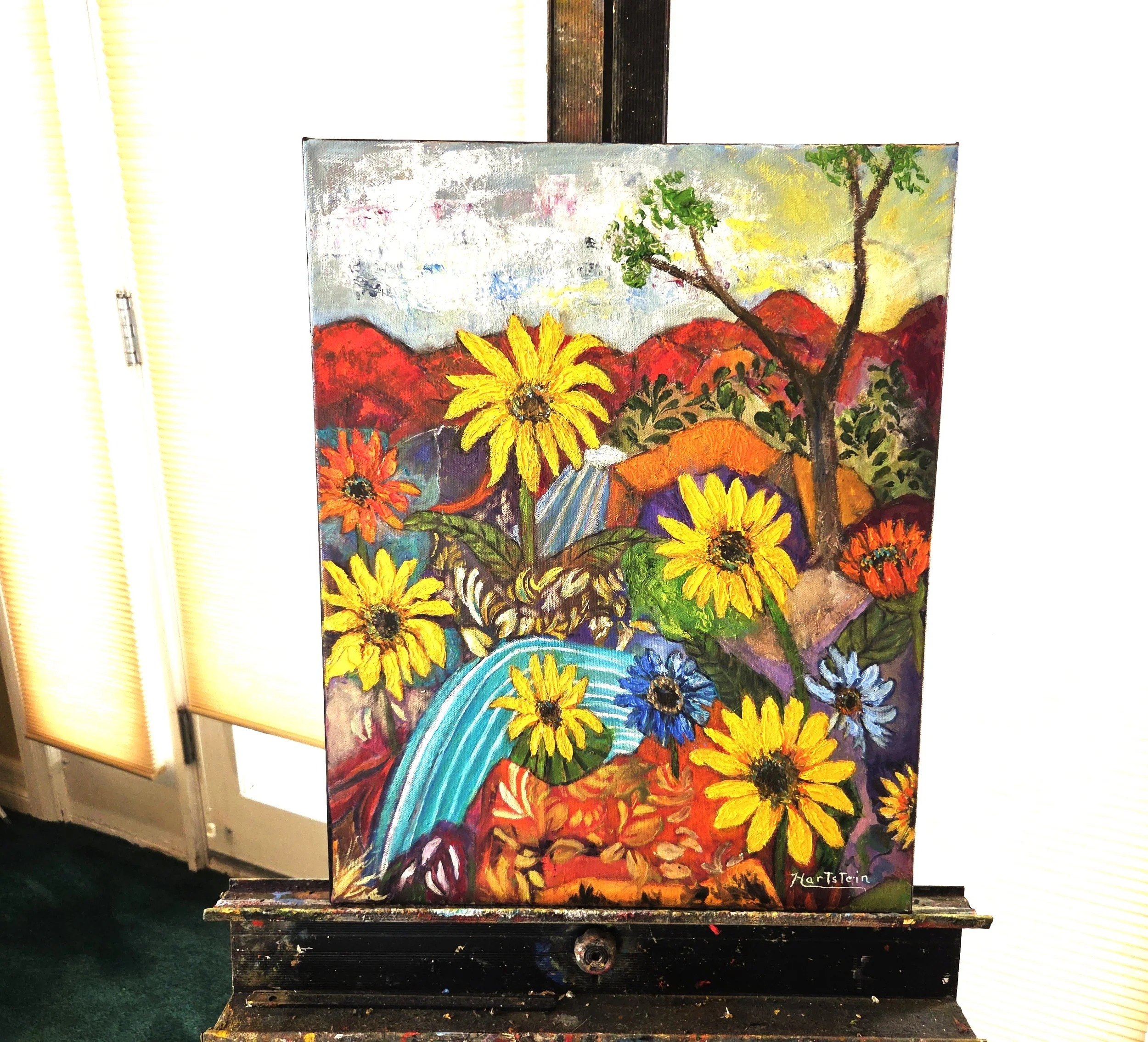 Sunflower invitation easel 1.jpg