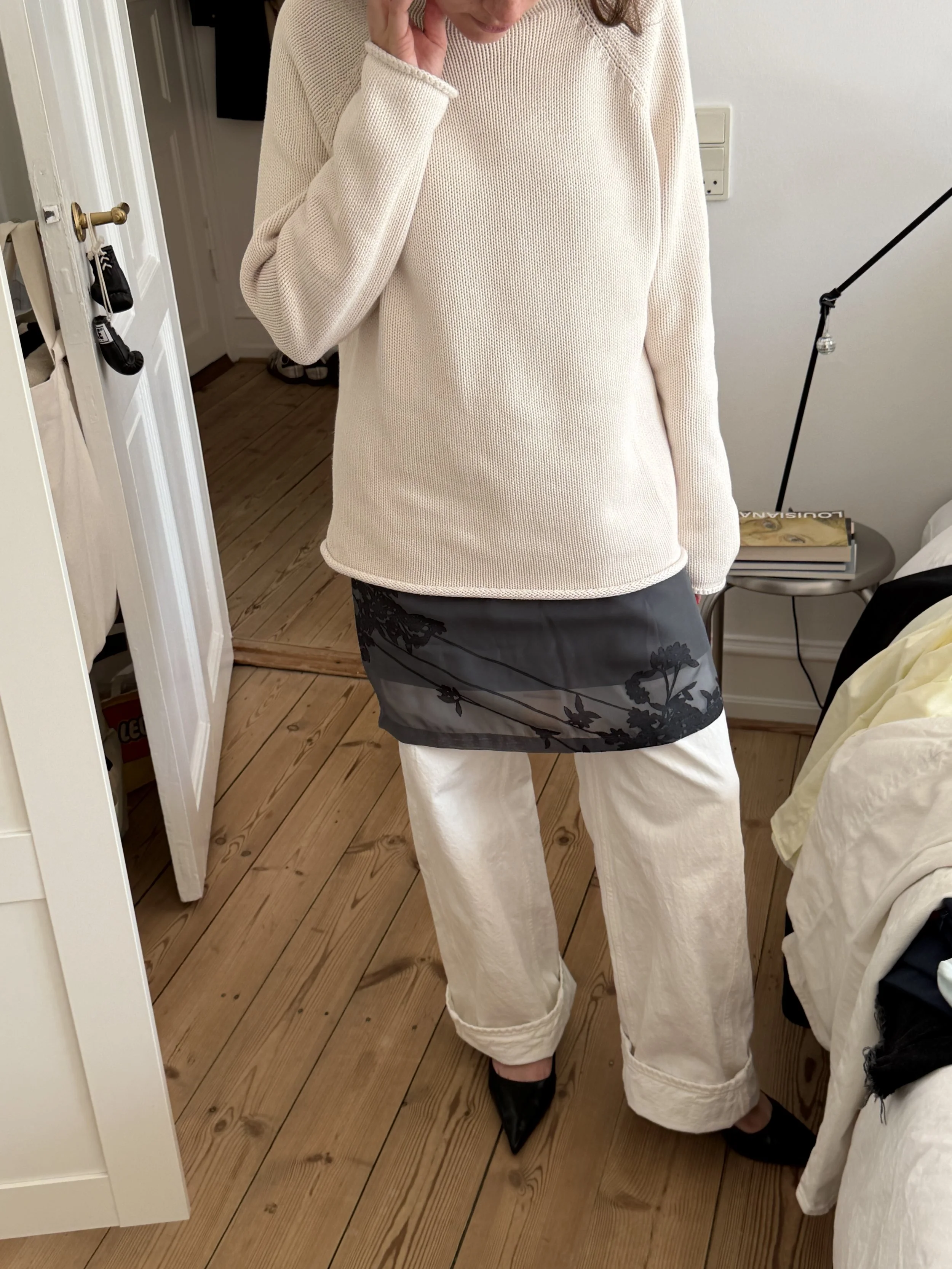 Client B's in-person styling session