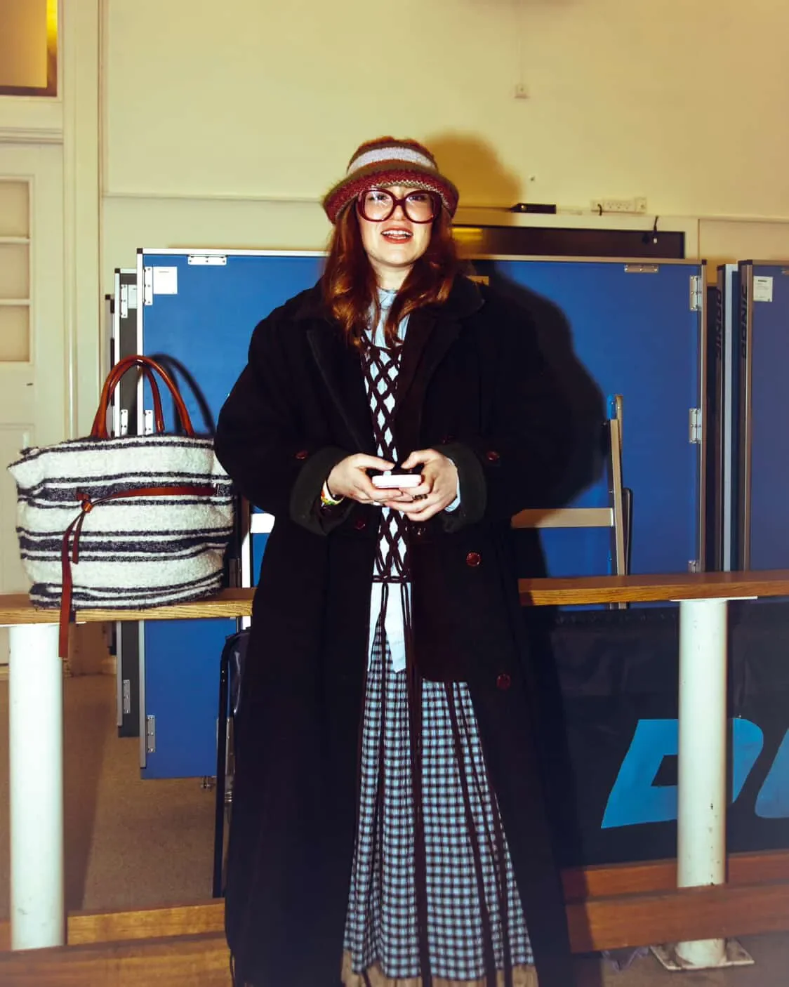 Me caught off guard by said photographer backstage.