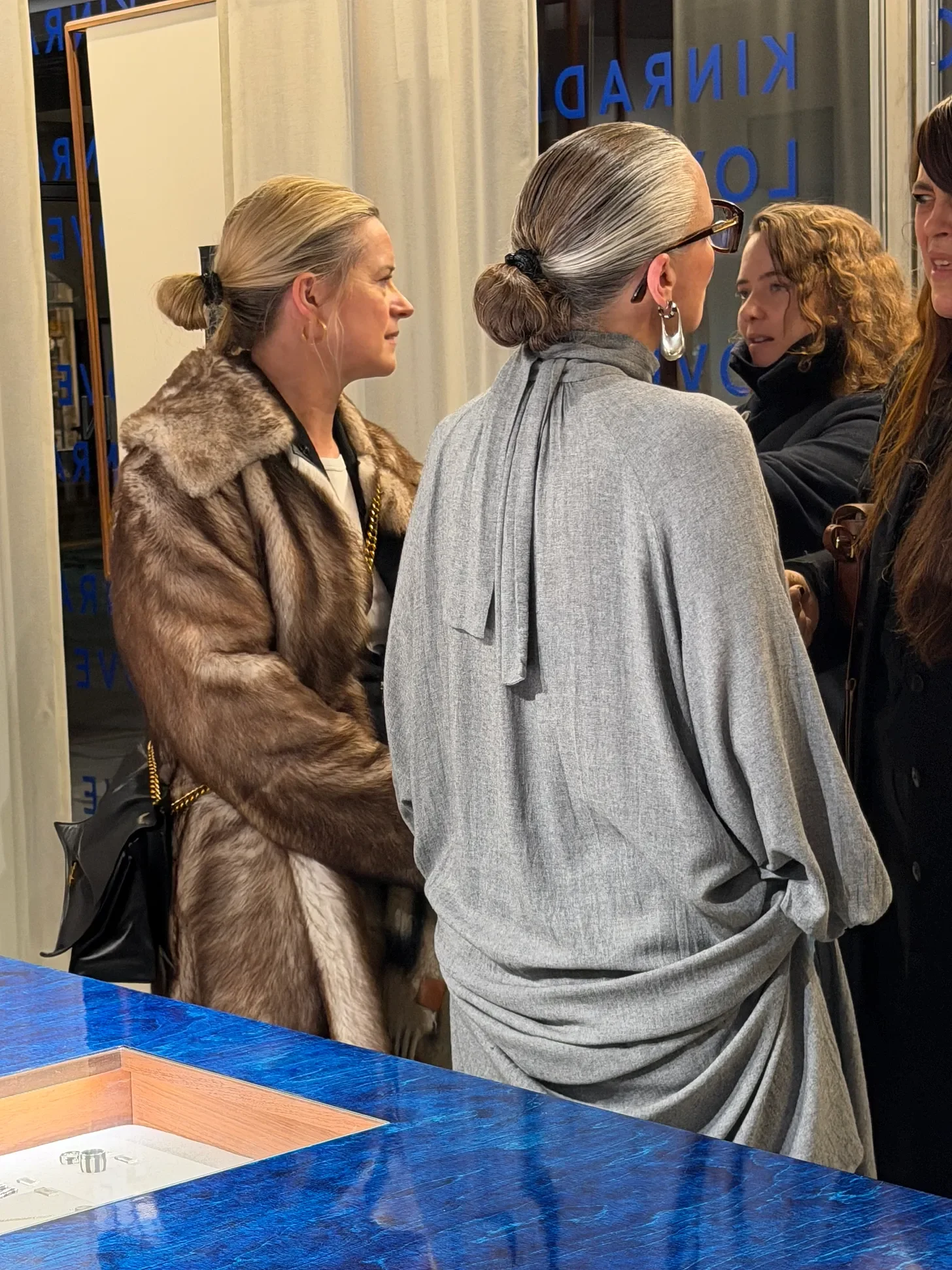 Sensational draping.