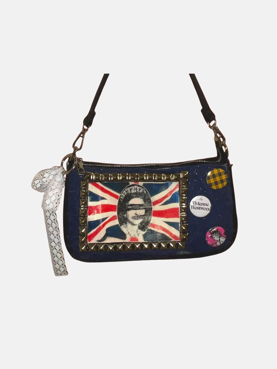 Handmade pink shoulder bag $47.50