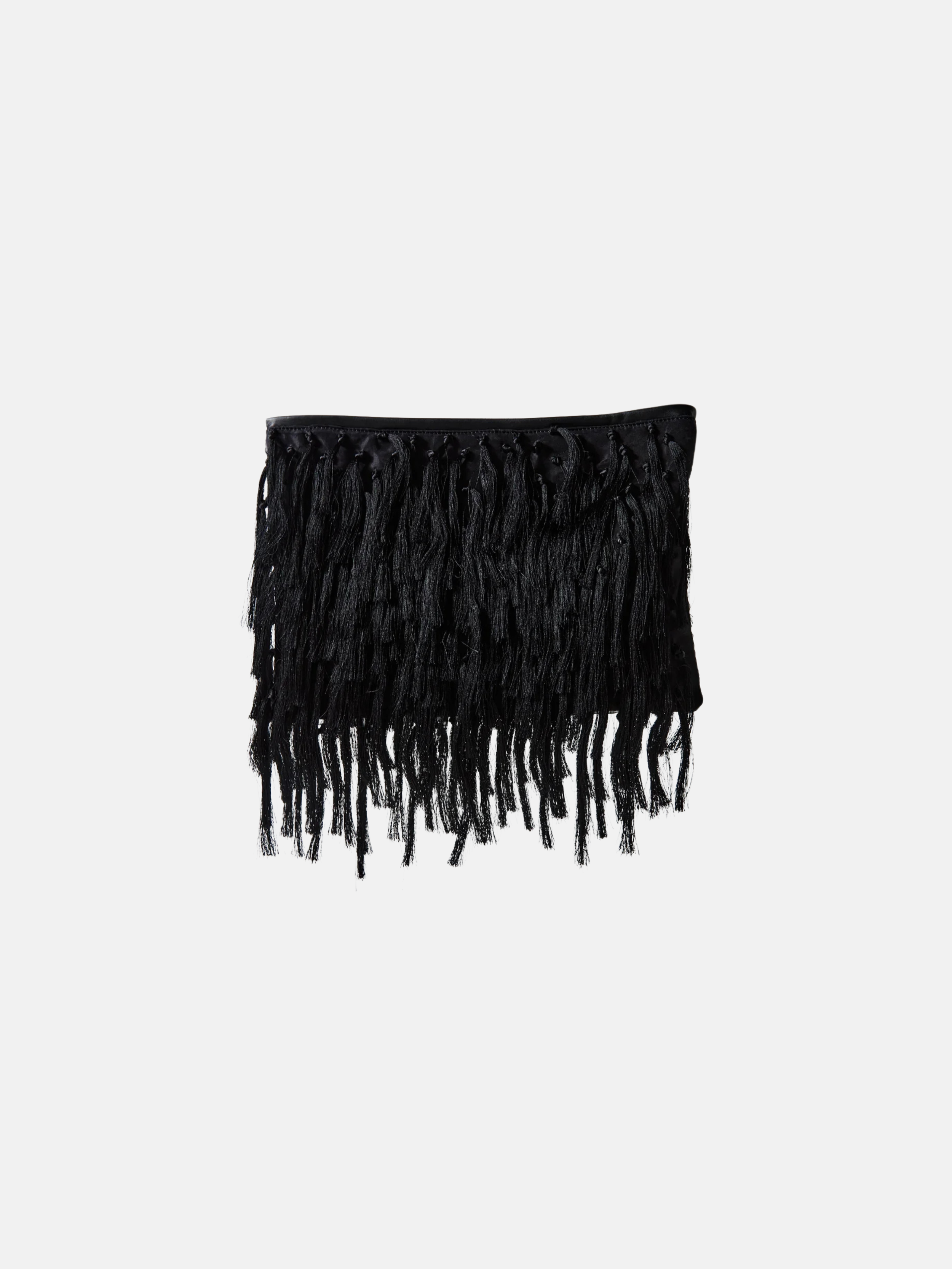 Oversized tassel clutch $550 NEW