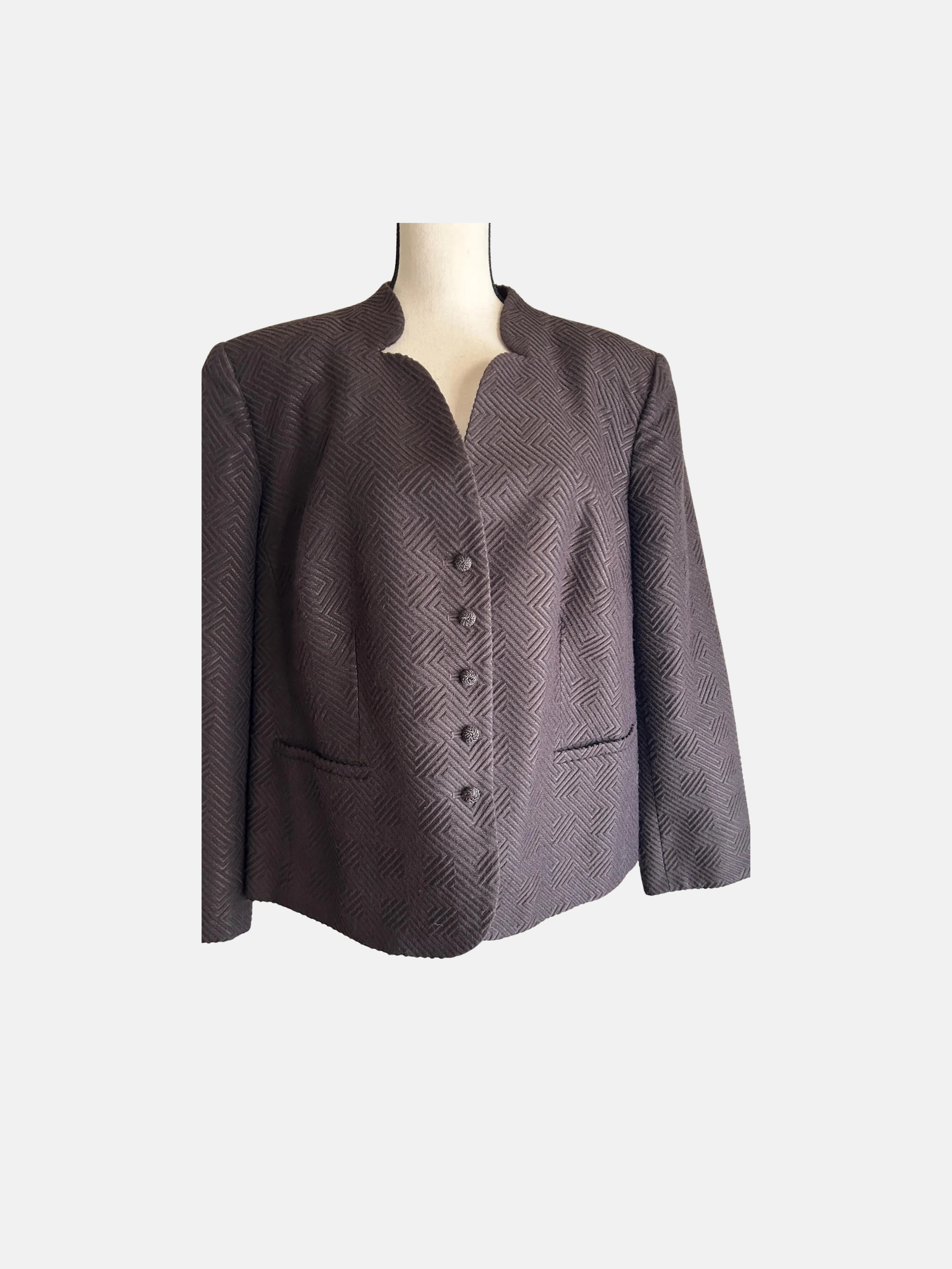 Vintage Talbots geometric jacket size 18 $58.50