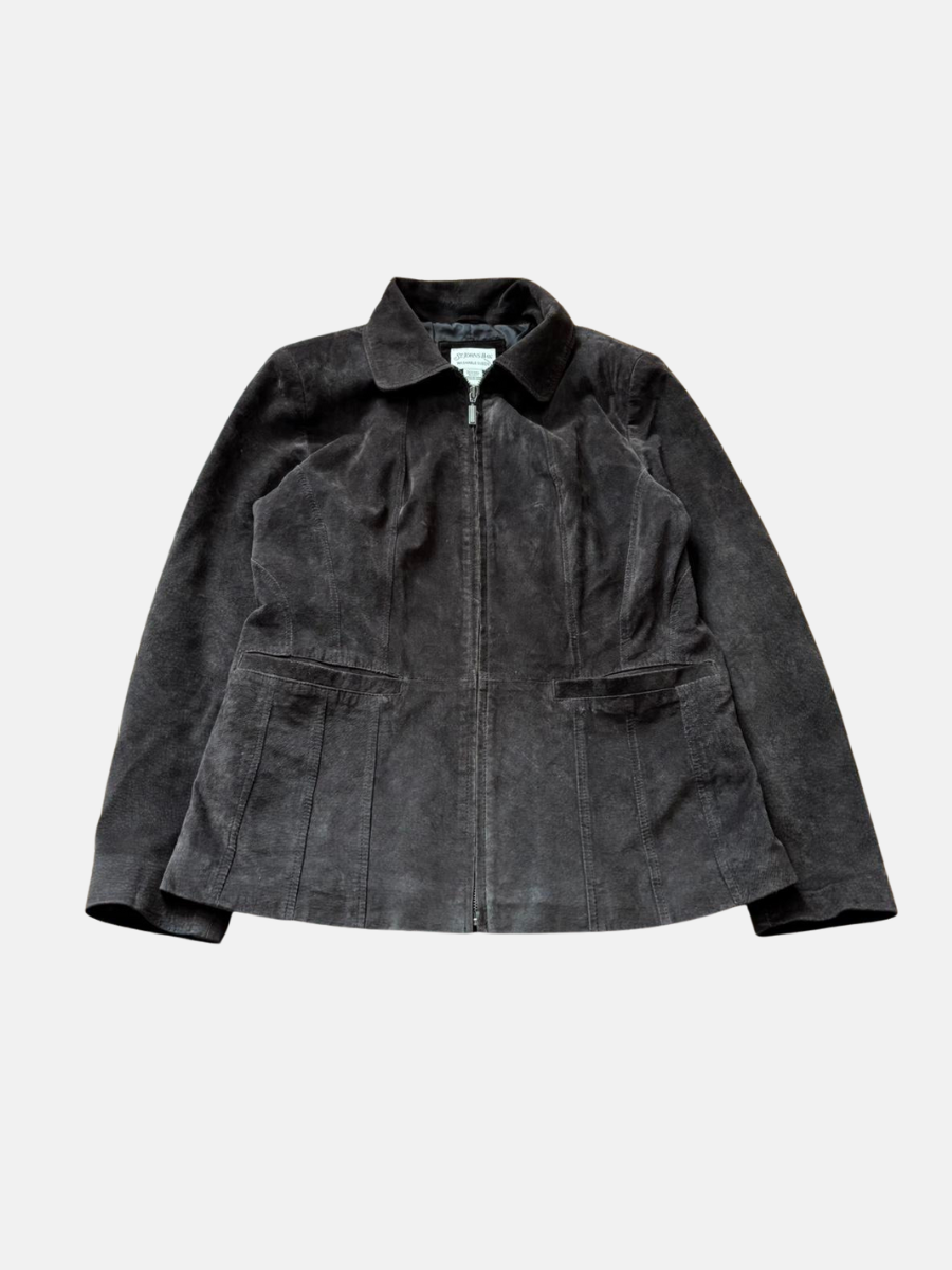 Brown suede jacket M: $25.00