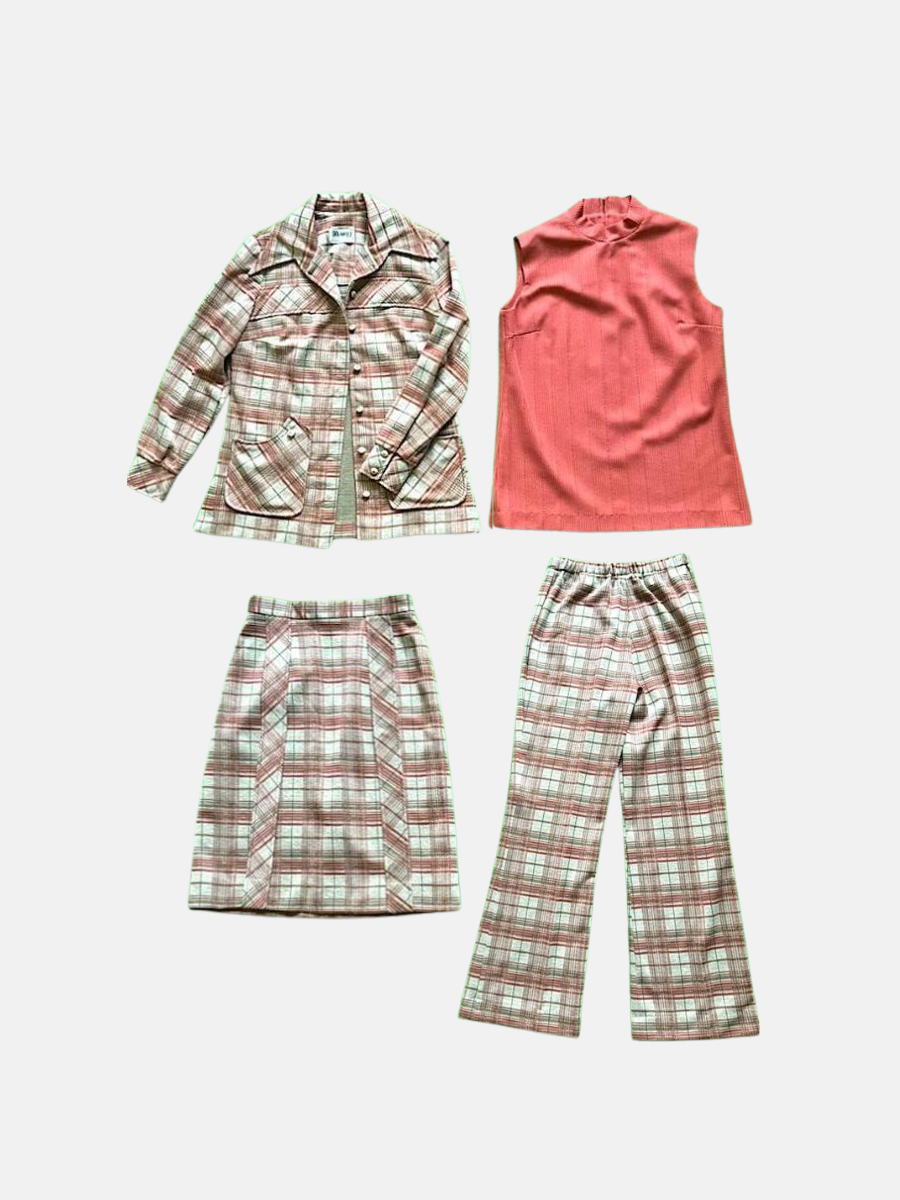 Vintage 1970s four piece set: Size M, $75