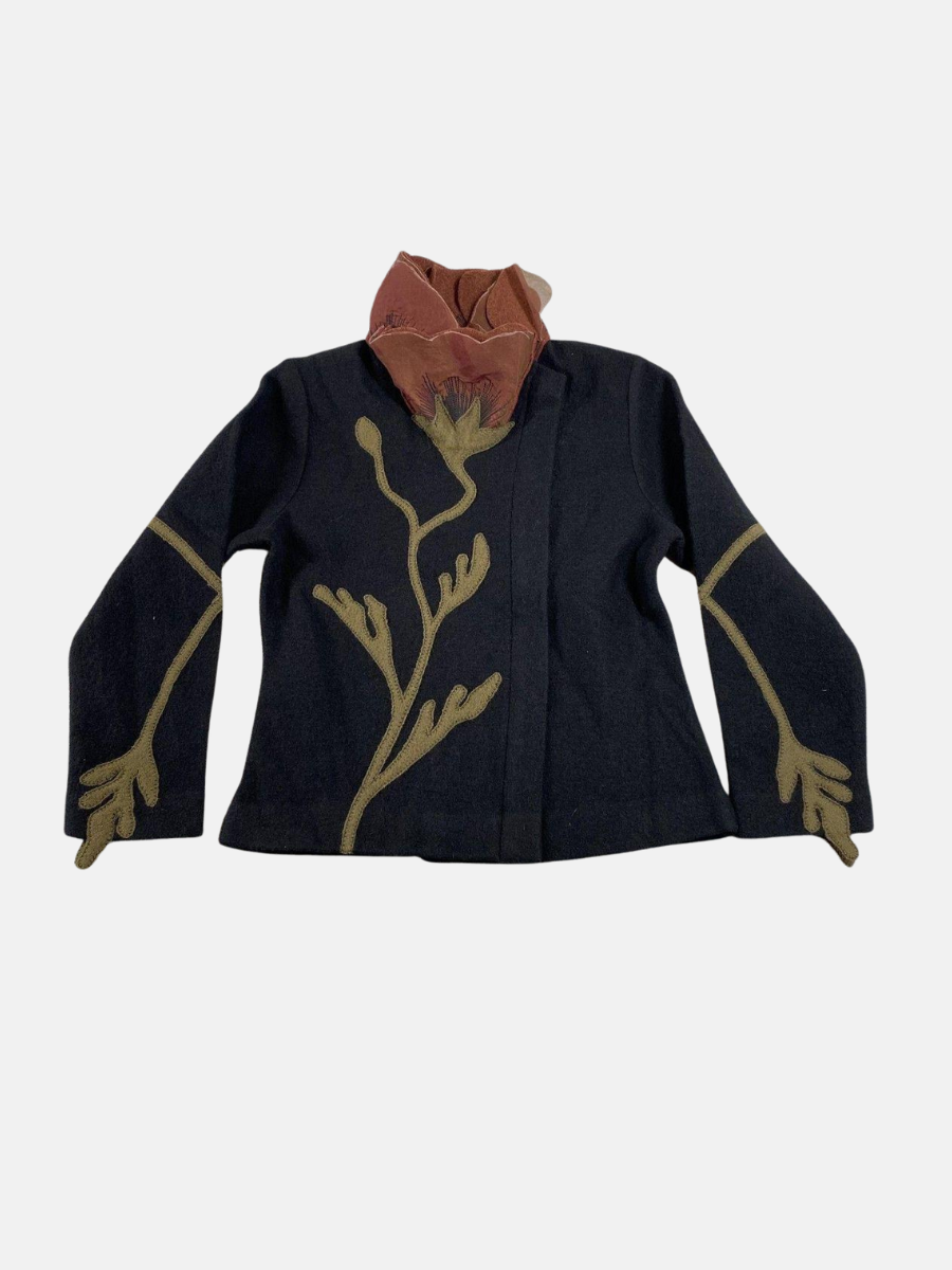 Silk and wool jacket Size: L $120.00