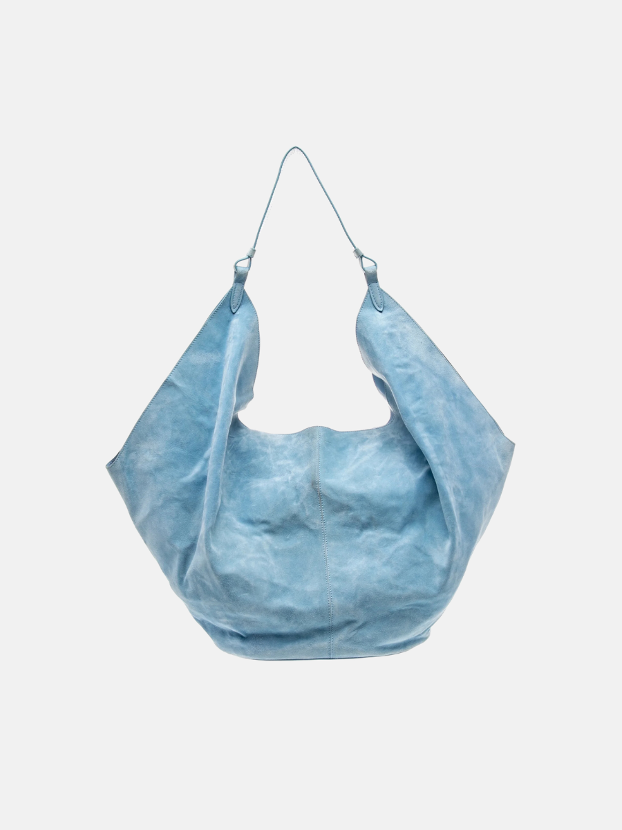 VINTAGE Khaite baby blue suede purse $1,331