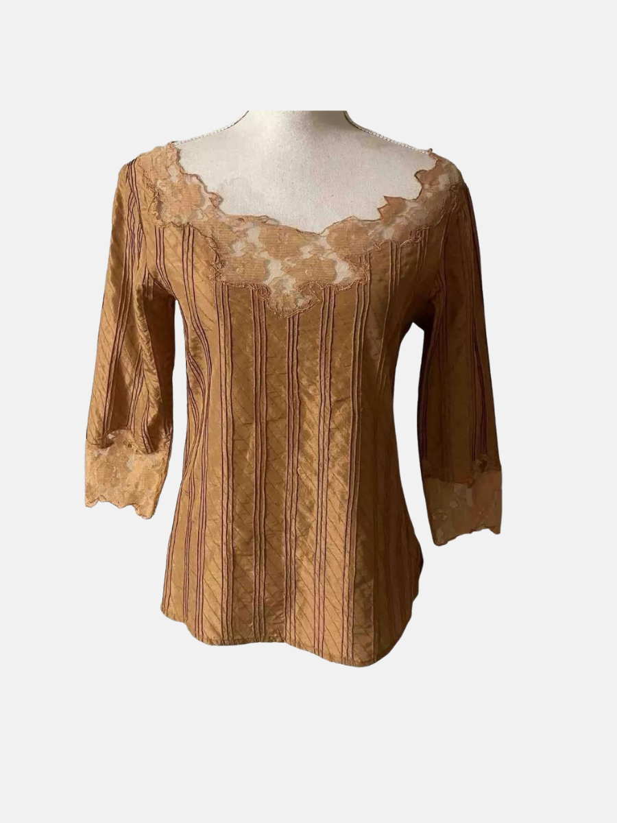 Chan Luu vintage silk top $55.00