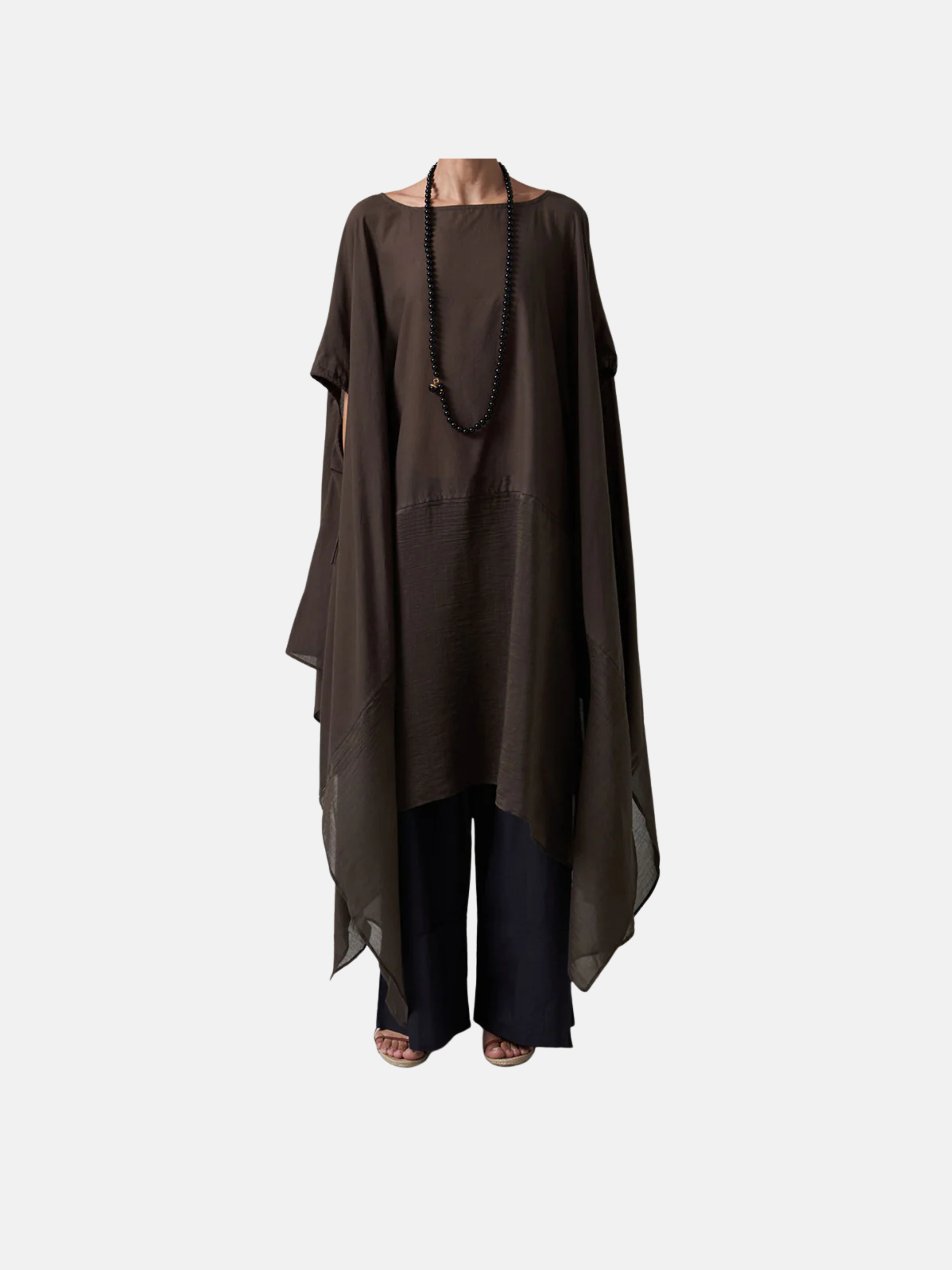 Chan Luu Cotton Silk Caftan $315.00 NEW