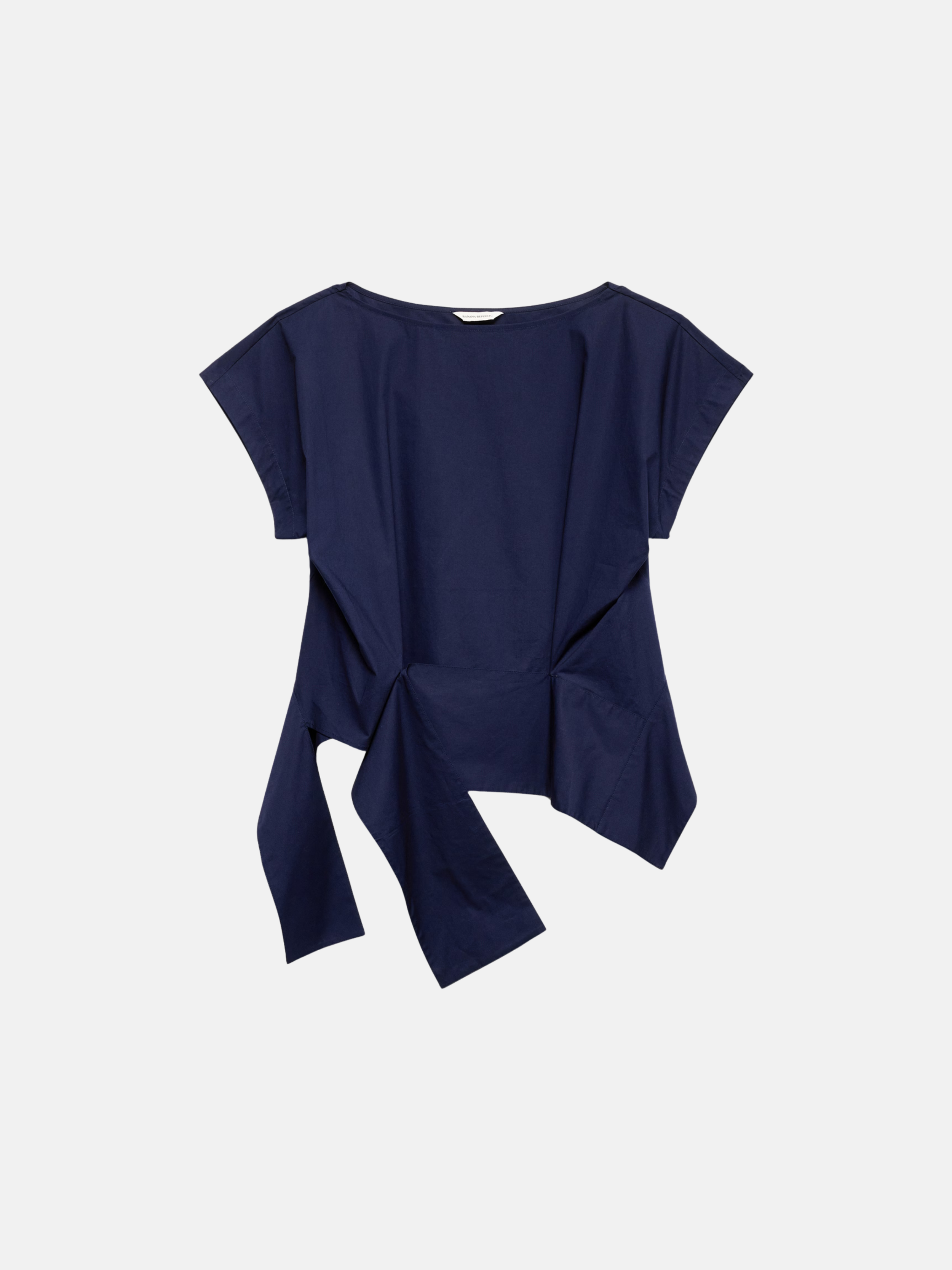 NEW Cotton poplin asymmetrical top $80