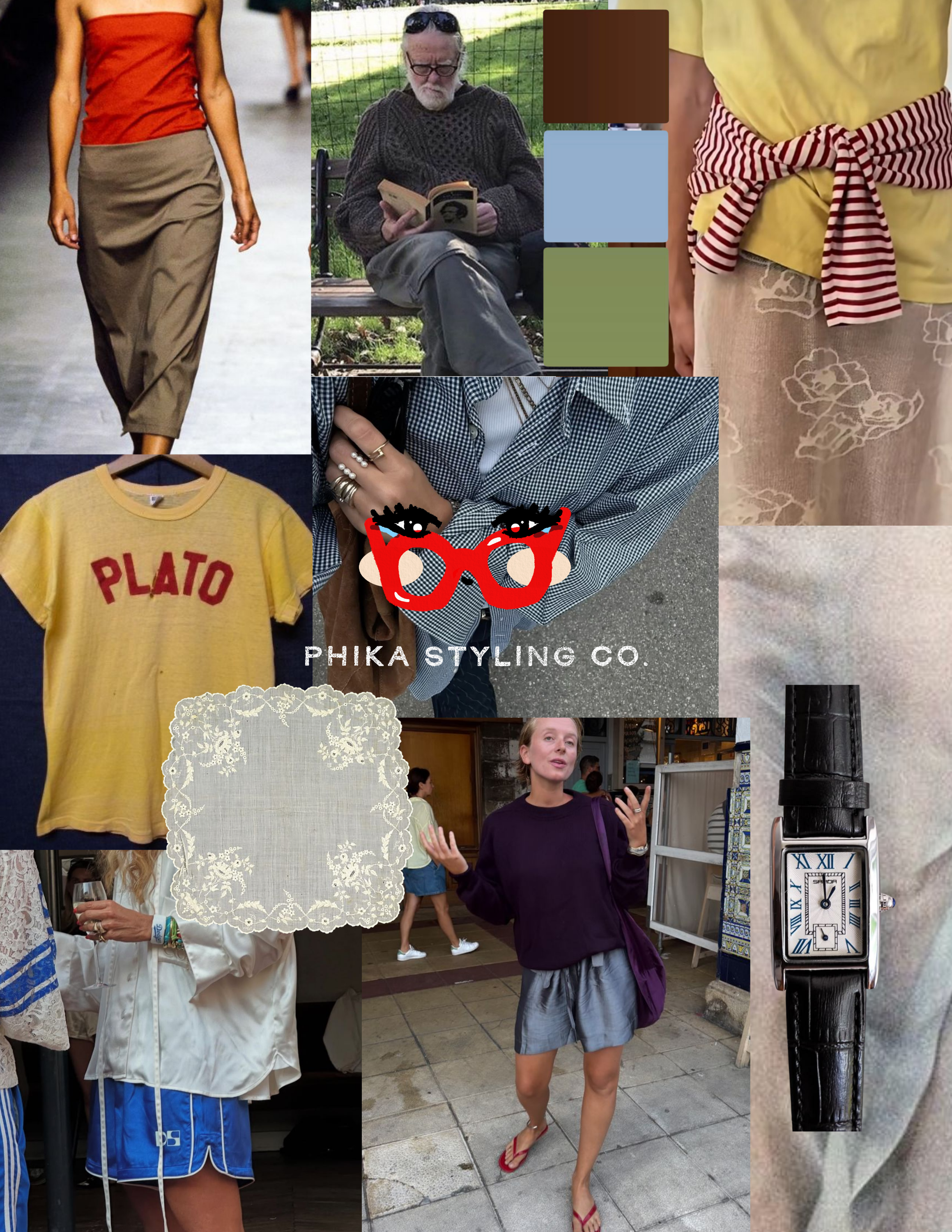Cover page for Client B's style book